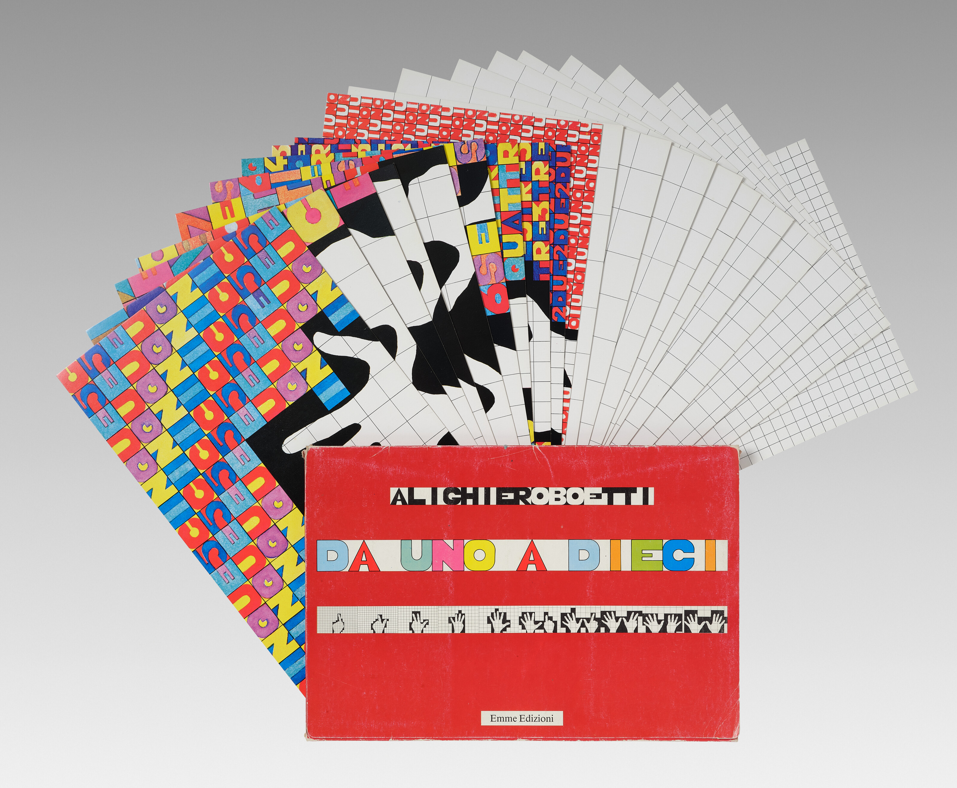 Alighiero Boetti — Лотерея разных элементов