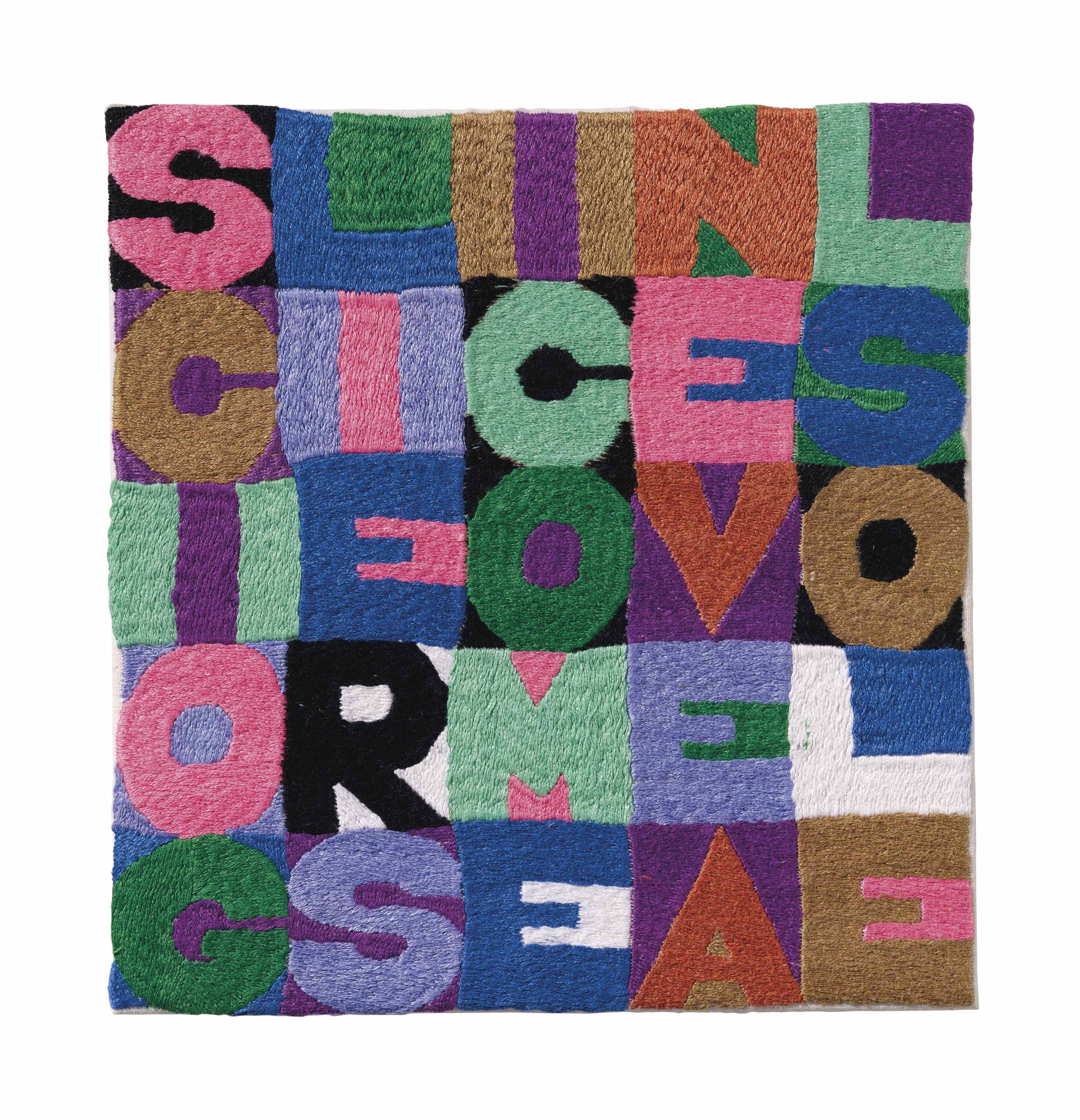 Alighiero Boetti — Сциоглиерсы Приходят в себя (Чтобы растаять, как снег на солнце).