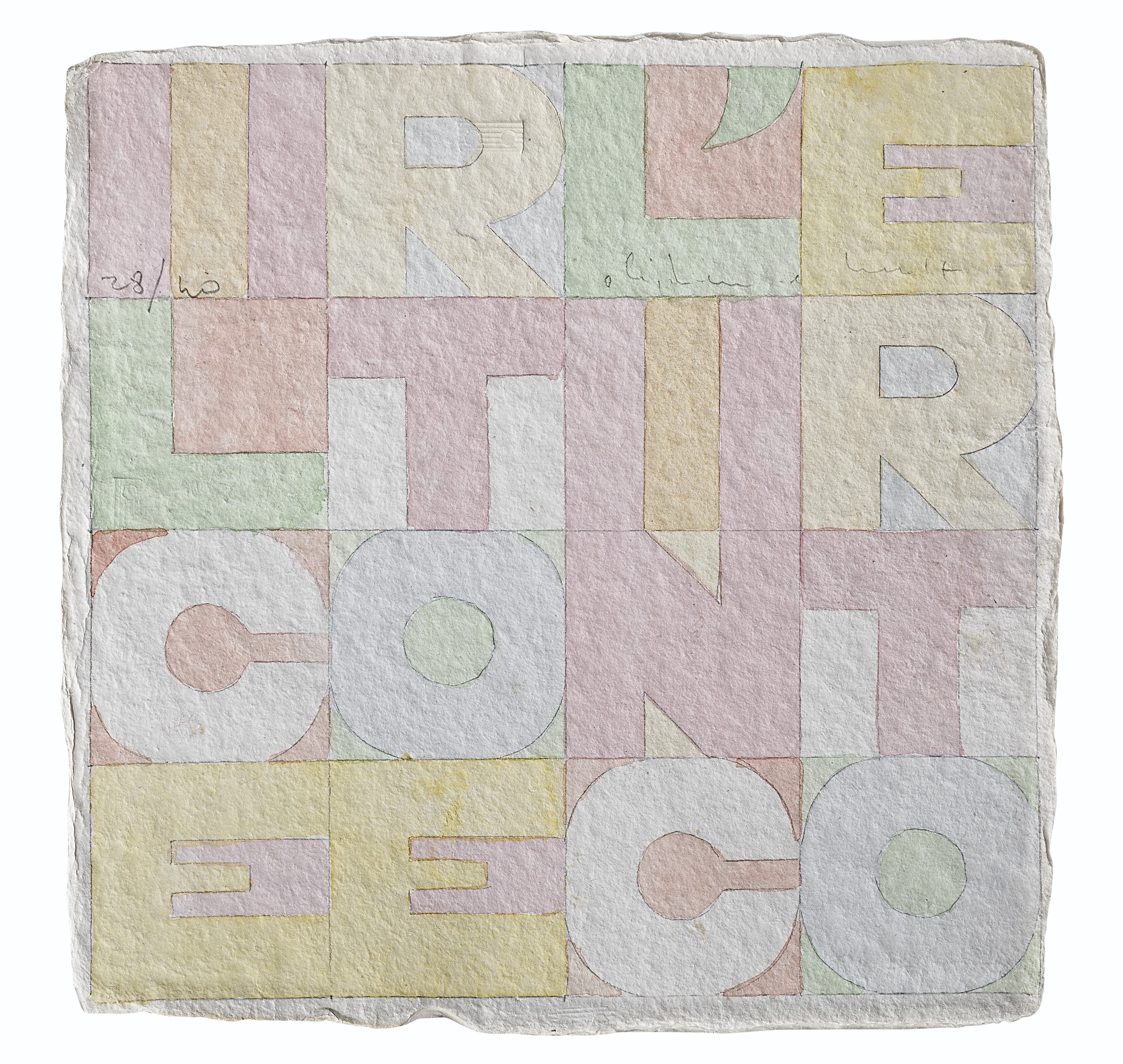 Alighiero Boetti — Новые квадраты, изображение 3