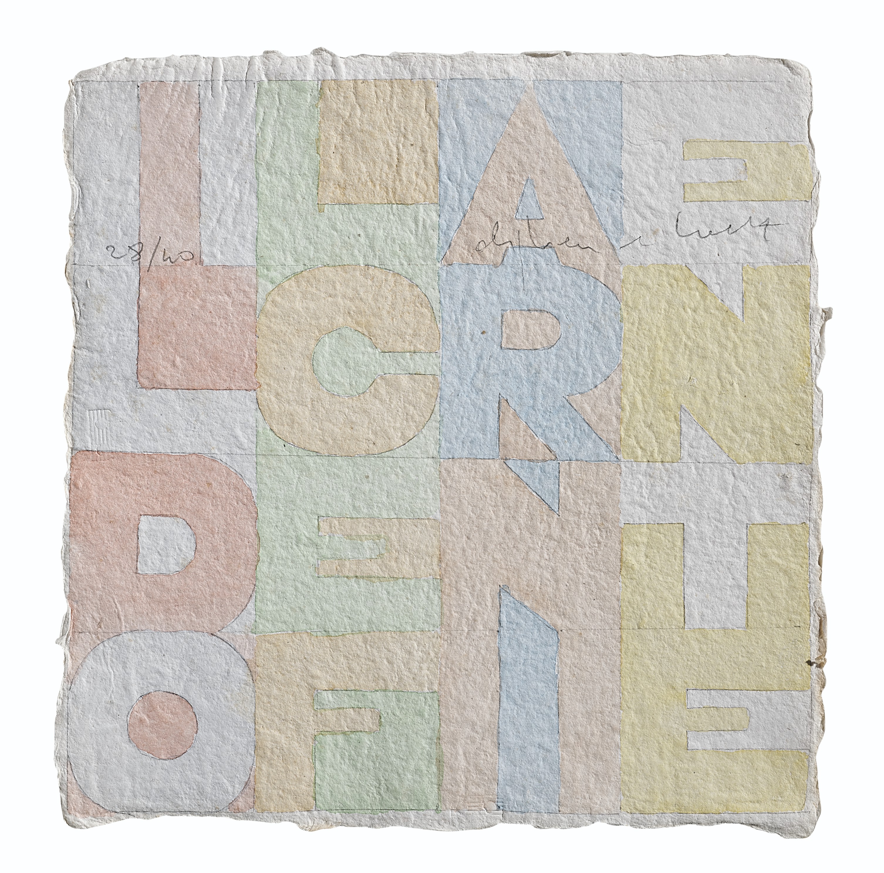 Alighiero Boetti — Новые квадраты, изображение 4