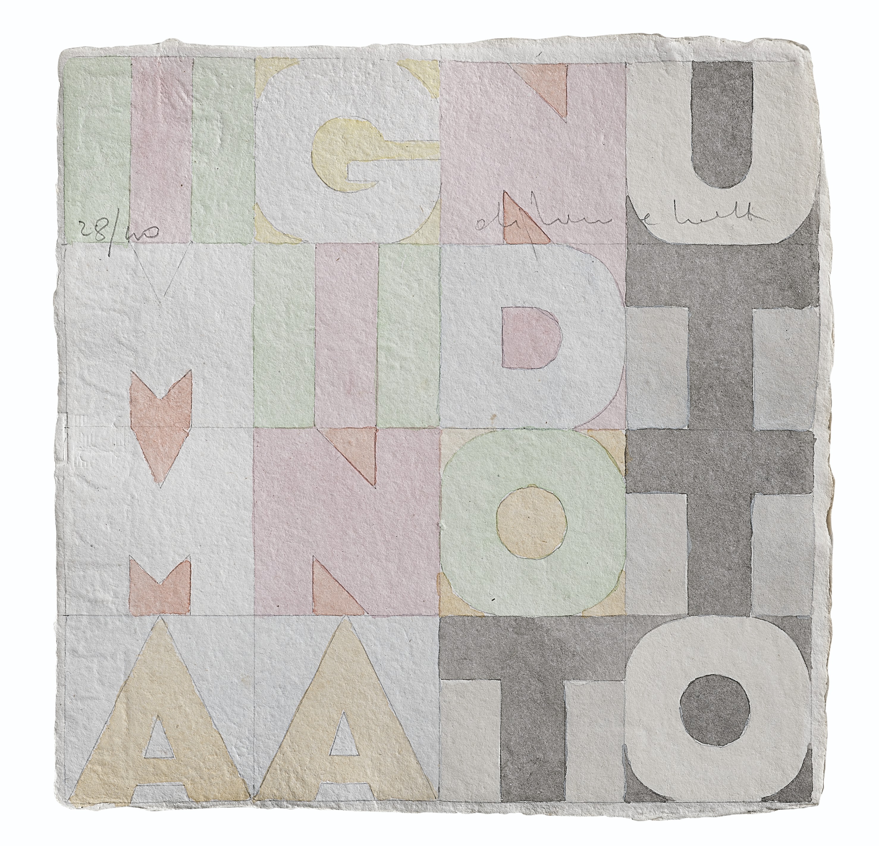 Alighiero Boetti — Новые квадраты, изображение 5