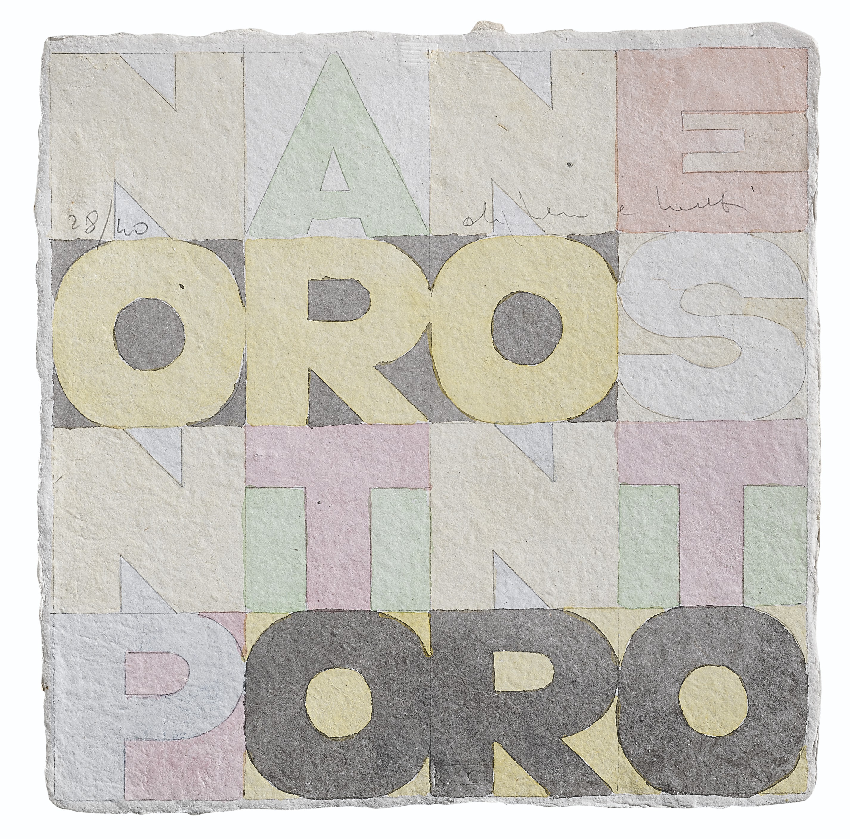 Alighiero Boetti — Новые квадраты, изображение 7