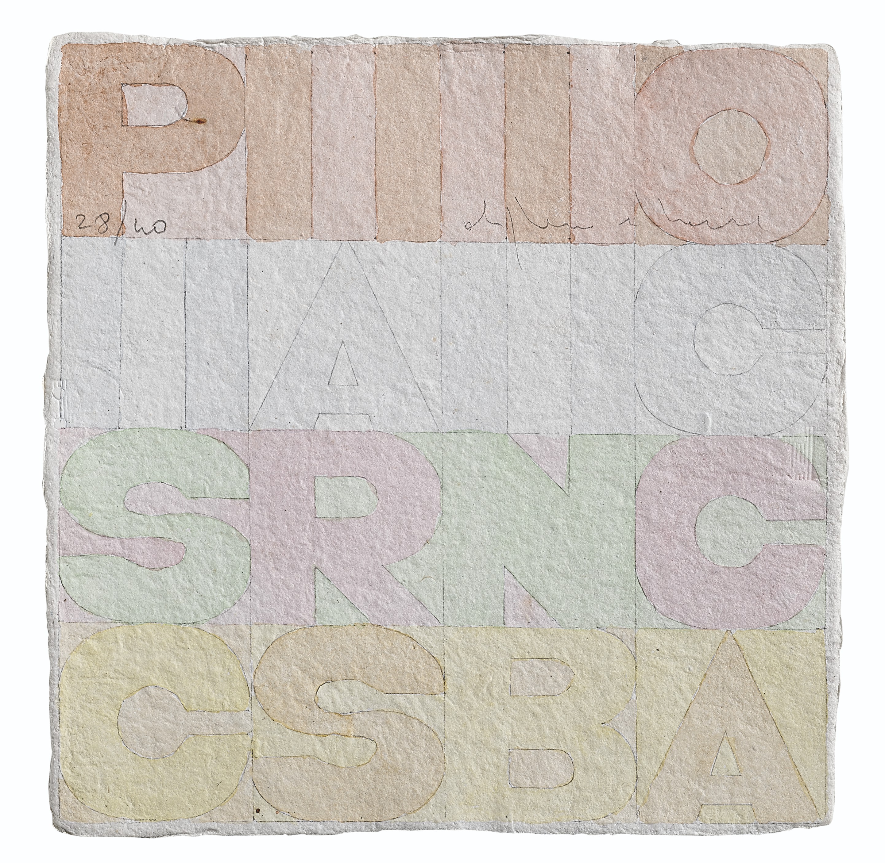 Alighiero Boetti — Новые квадраты, изображение 9