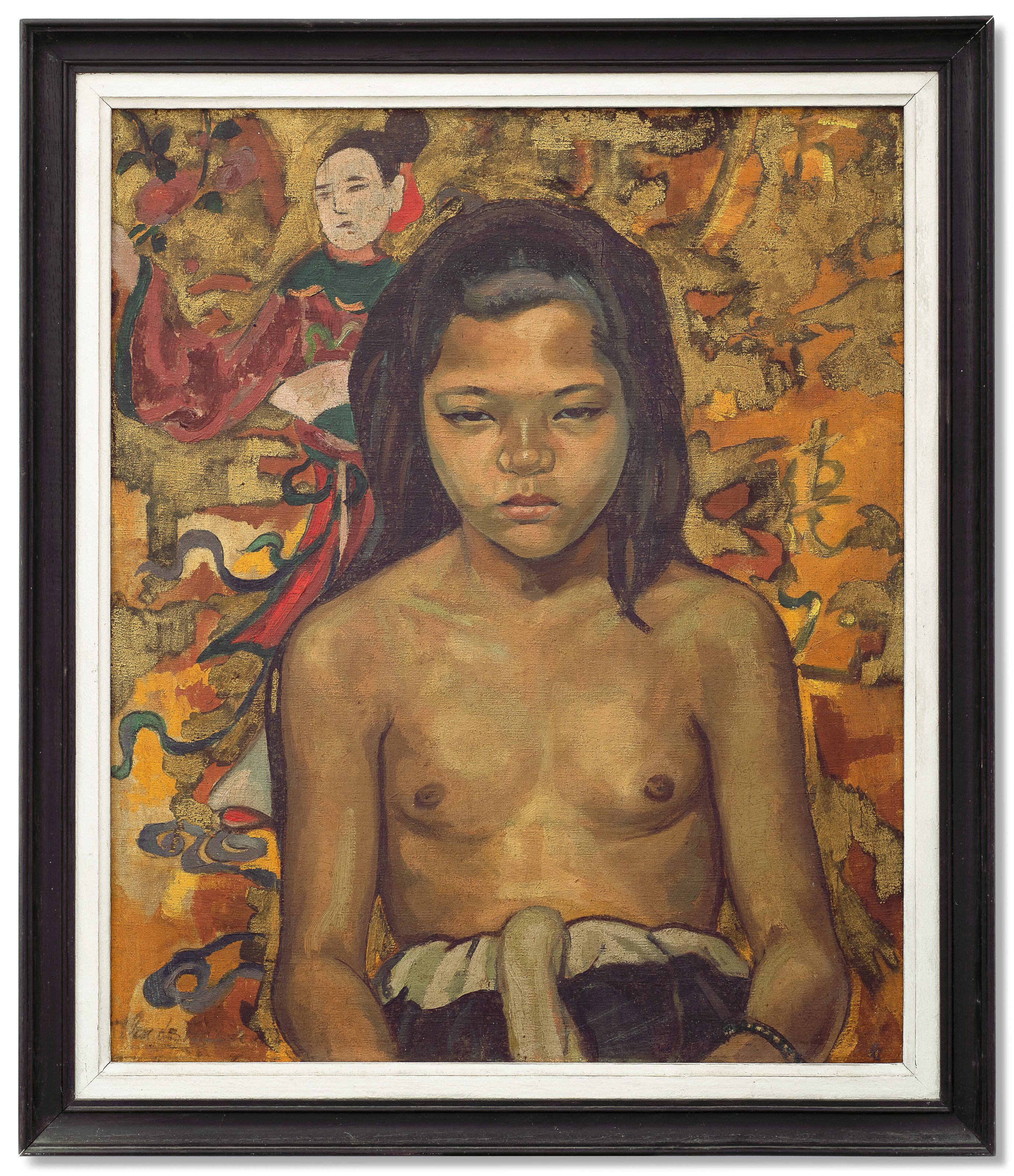 Alix Aymé — Portrait d'une jeune fille (Портрет девушки), изображение 2