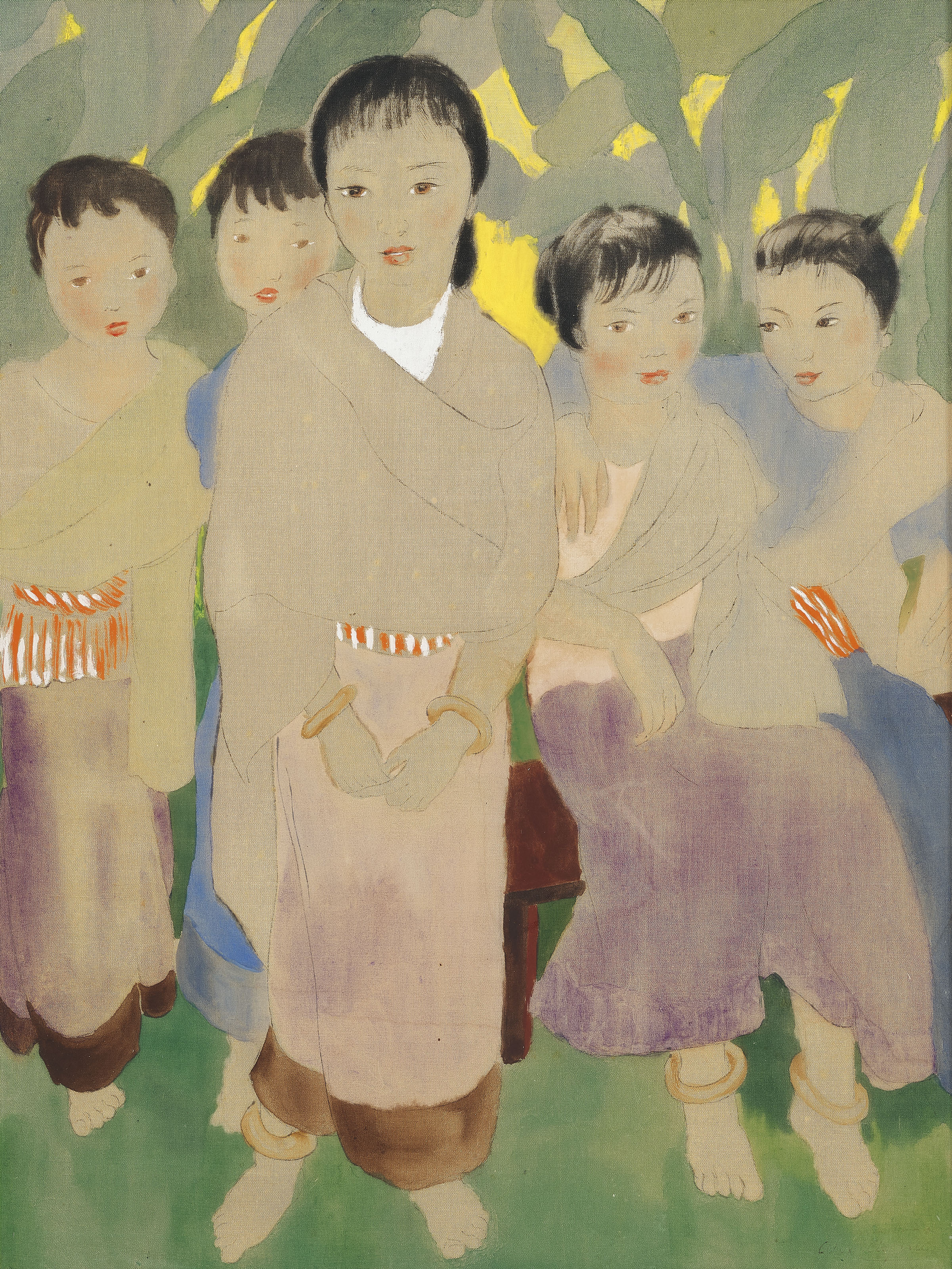 Alix Aymé — Enfants de Luang-Prabang (Дети из Луанг-Прабанга)