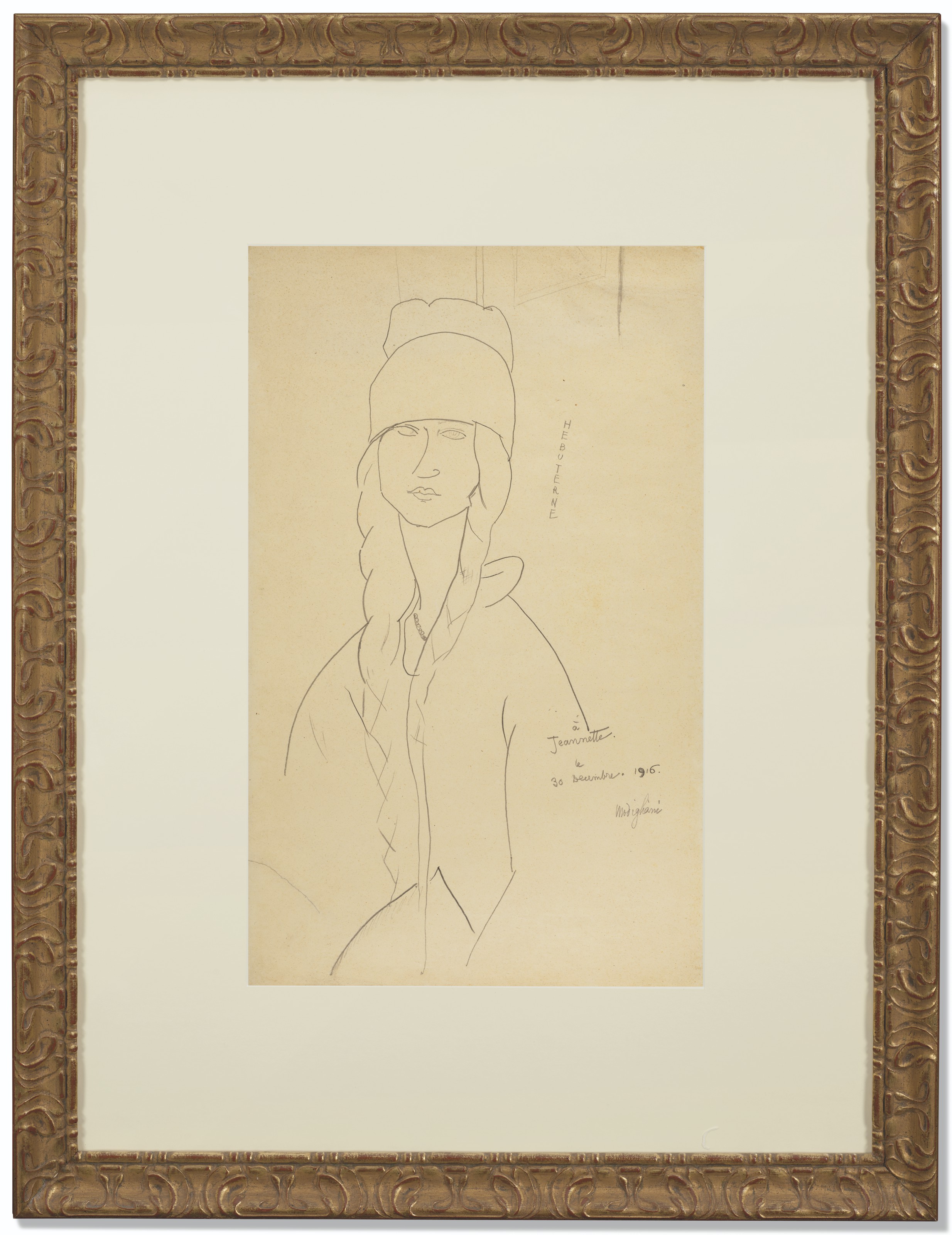 Amedeo Modigliani — Жанна Эбютерн, изображение 3
