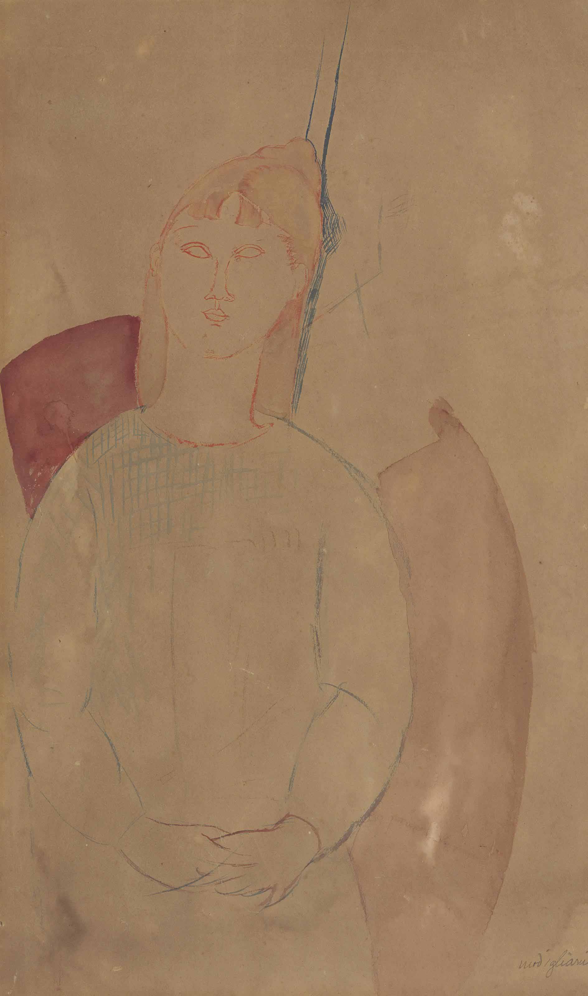 Amedeo Modigliani — Молодая женская фигура