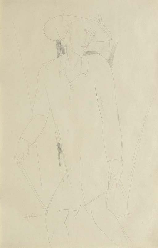 Amedeo Modigliani — Молодой пелерин