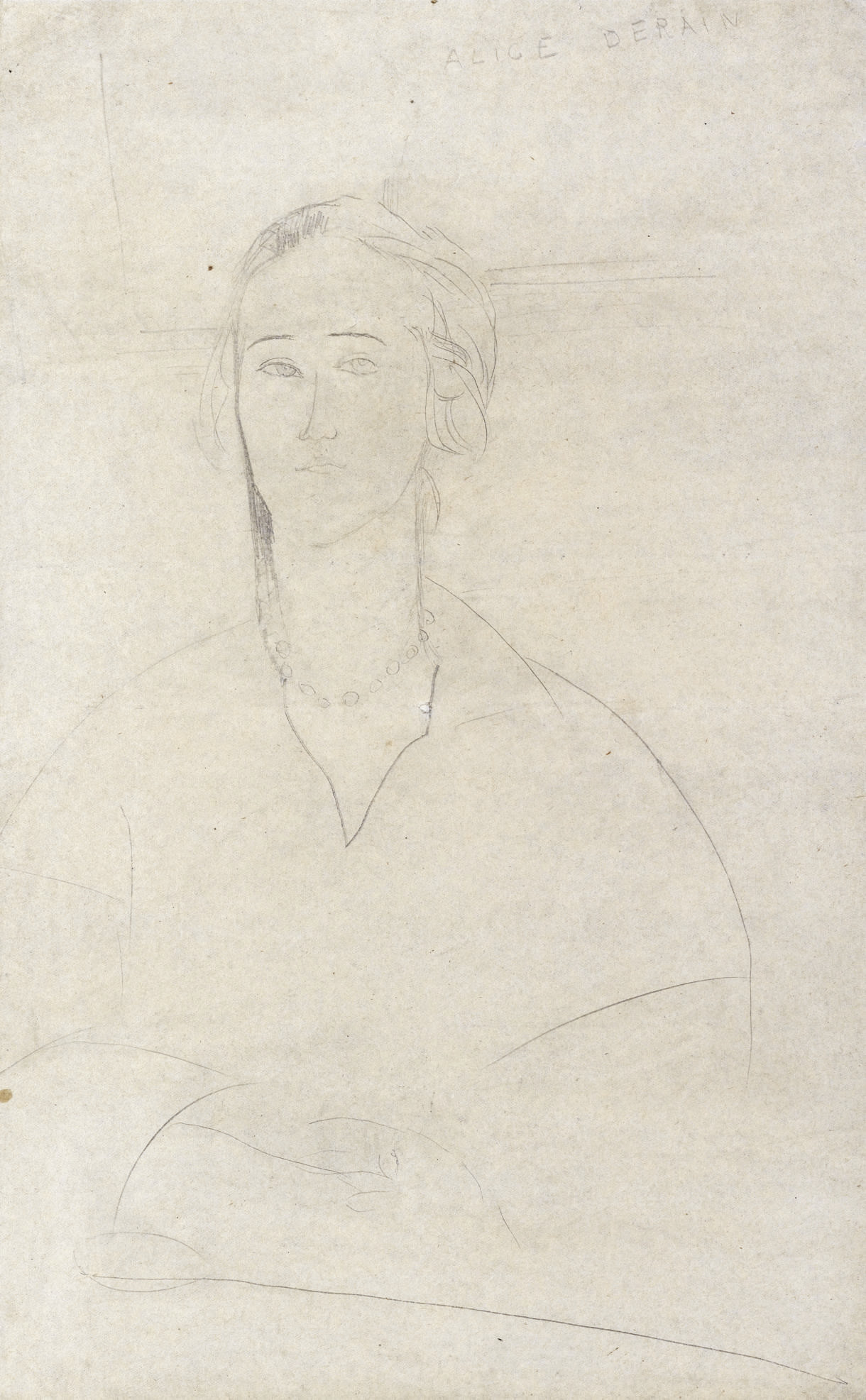 Amedeo Modigliani — Элис Дерен