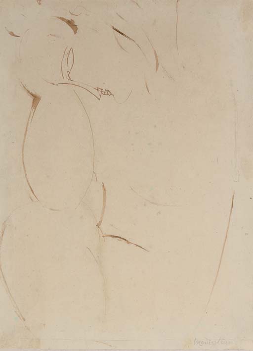 Amedeo Modigliani — Кариатида