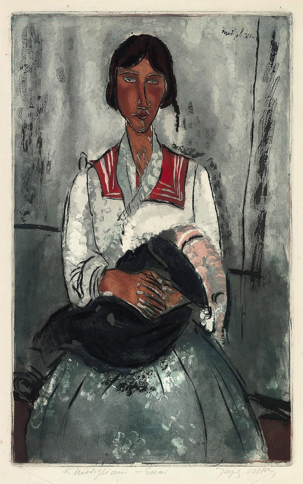 Amedeo Modigliani — Итальянский (Genistet & Poullion 650)
