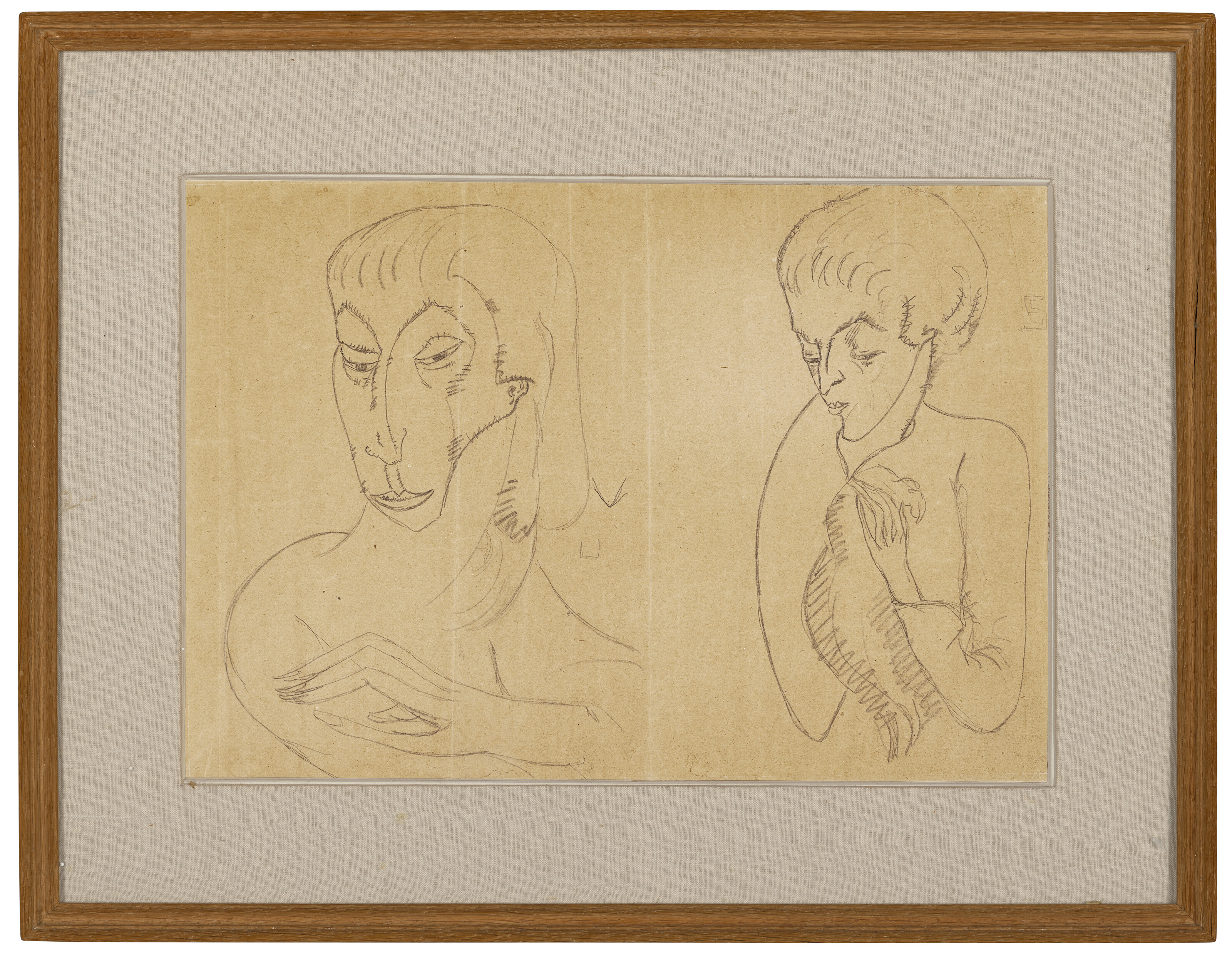 Amedeo Modigliani — Тет-а-тет, изображение 2