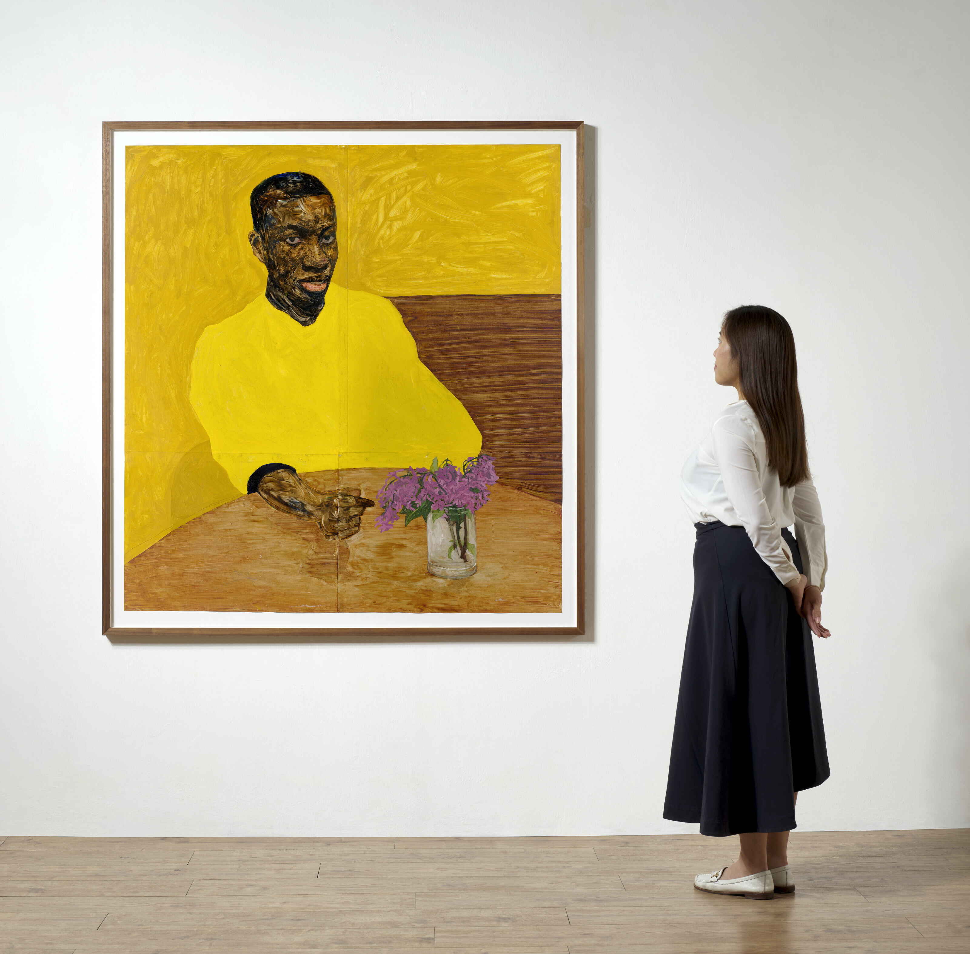 Amoako Boafo — Желтое платье, изображение 2