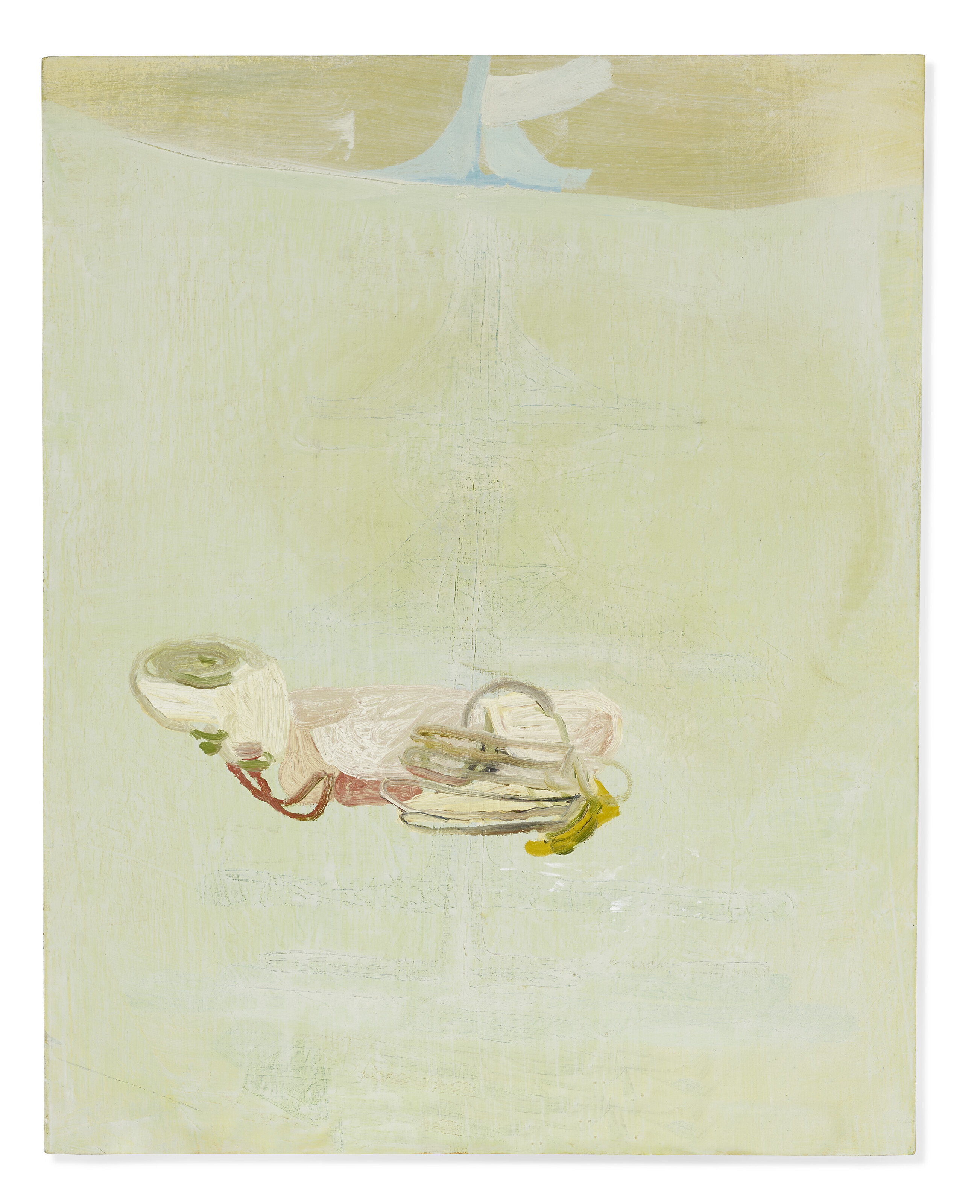 Amy Sillman — Зеленая роспись (с лодкой)