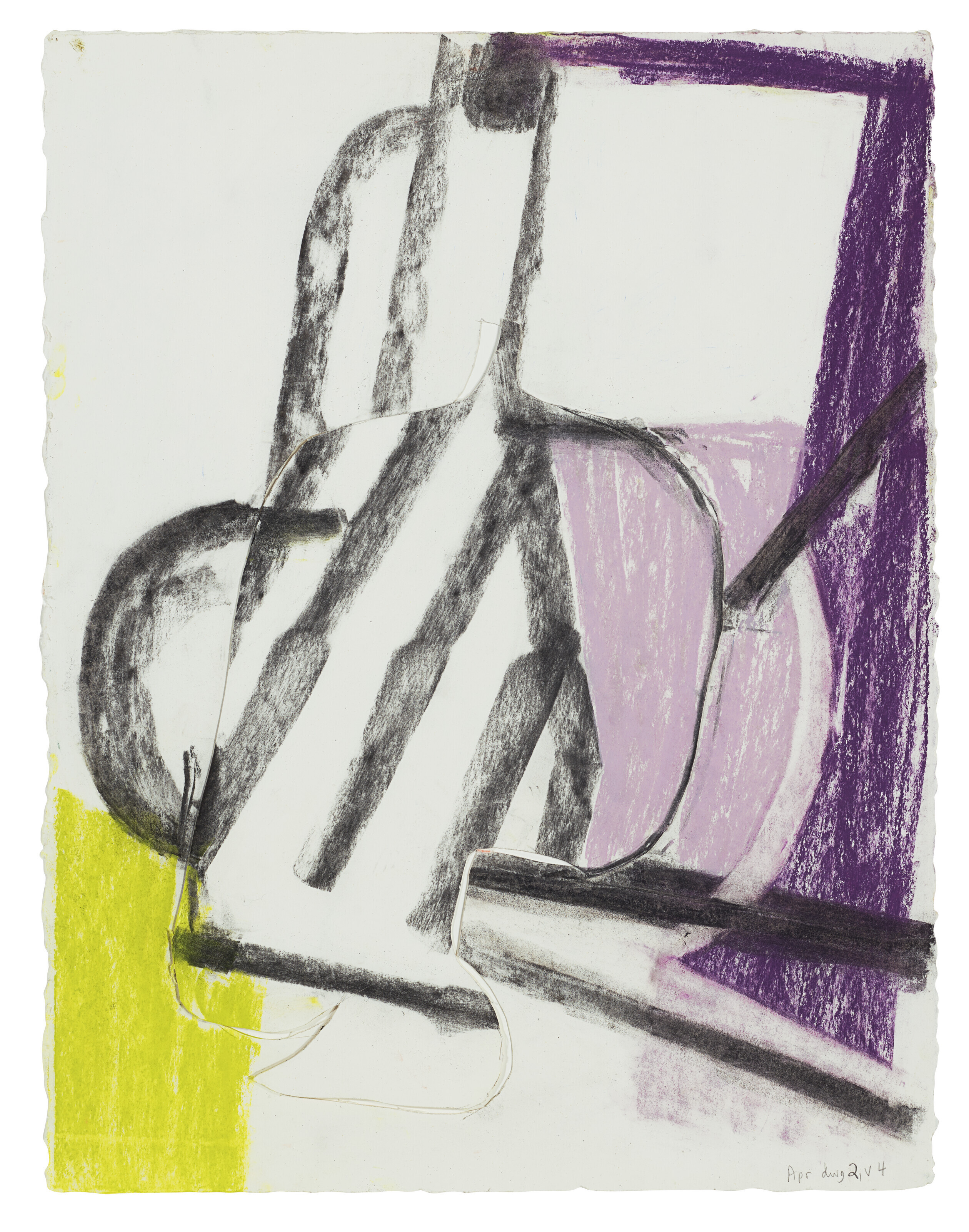 Amy Sillman — Без названия (Апрельский розыгрыш 2, версия 4)