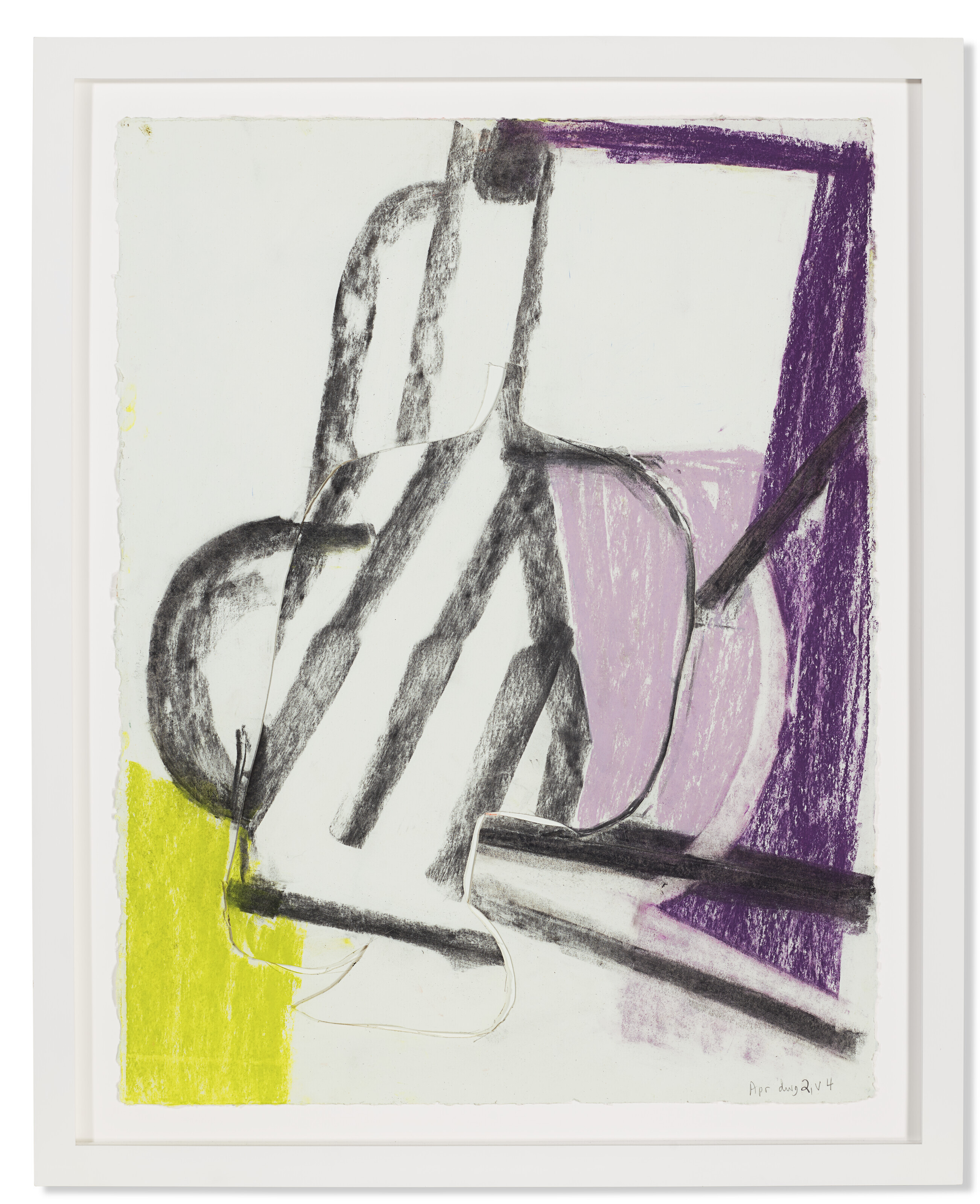 Amy Sillman — Без названия (Апрельский розыгрыш 2, версия 4), изображение 2