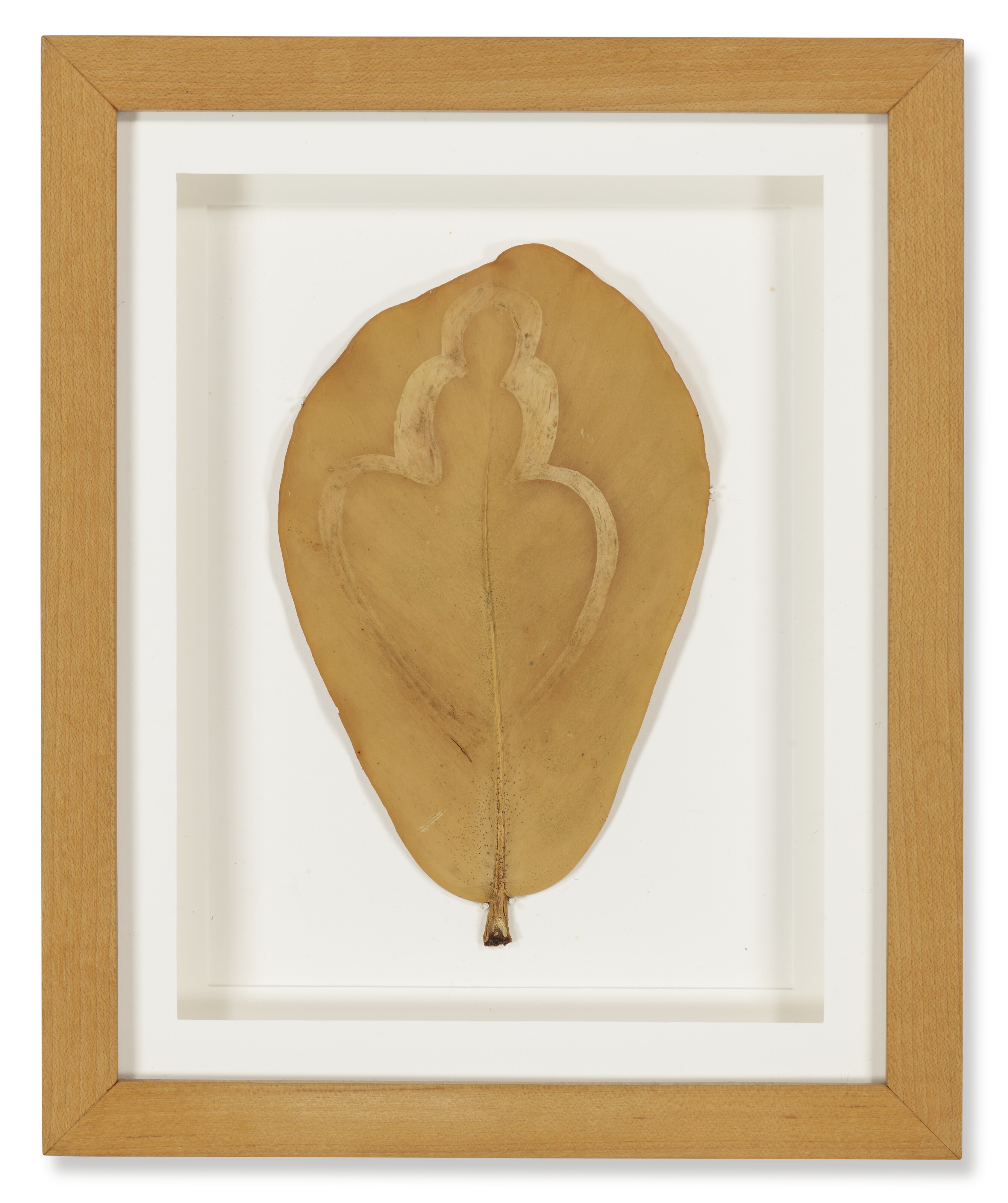 Ana Mendieta — Без названия (Рисунки на листьях) [Две работы], изображение 4