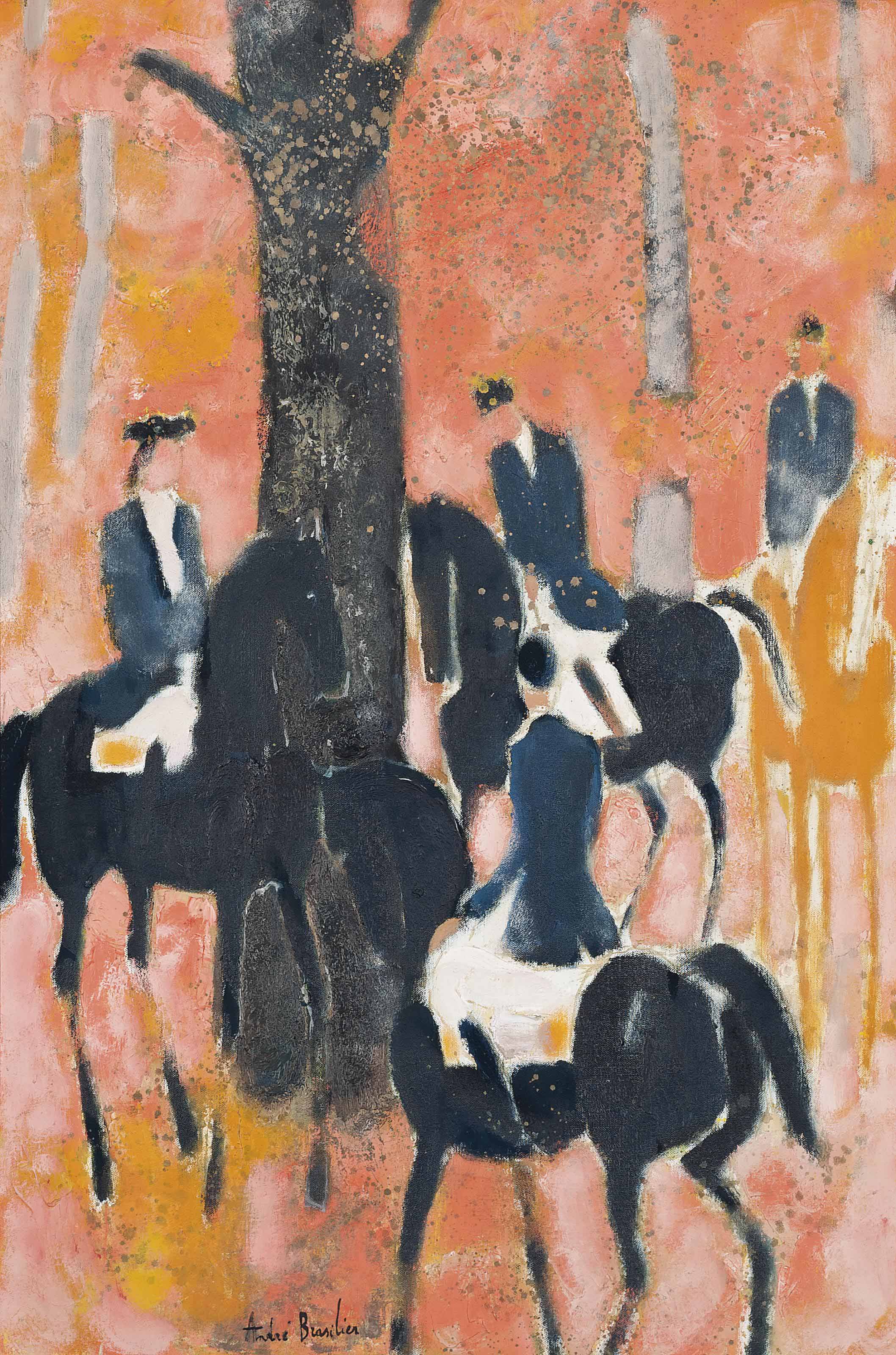 André Brasilier — Прогулка по улице Флереньи