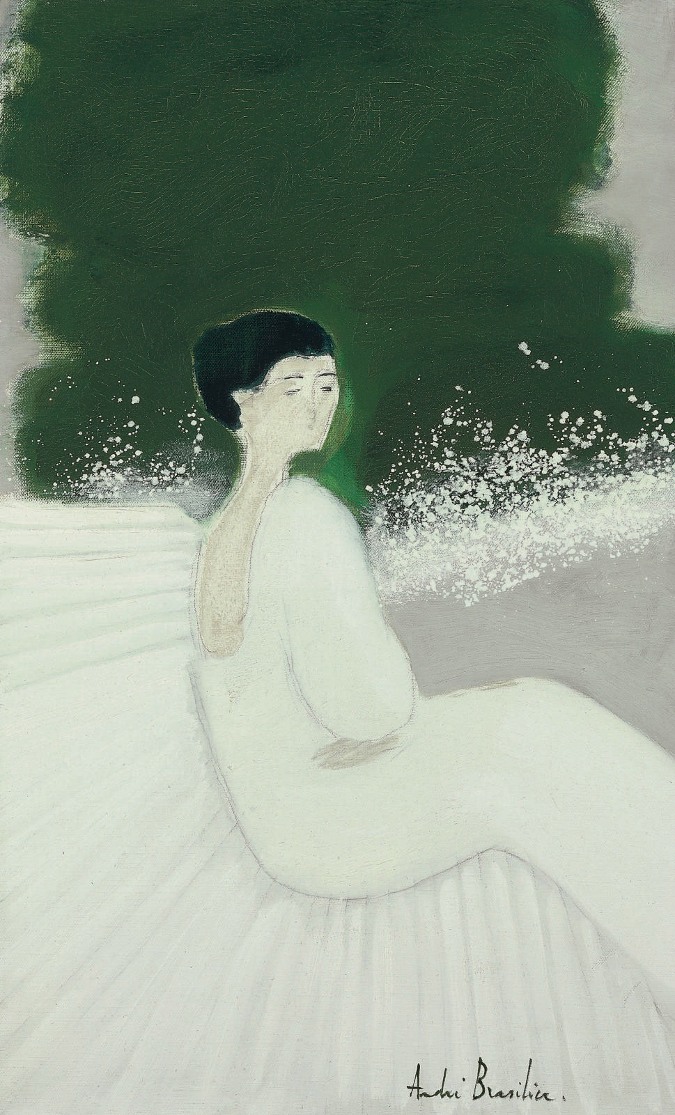 André Brasilier — Ле банк блан