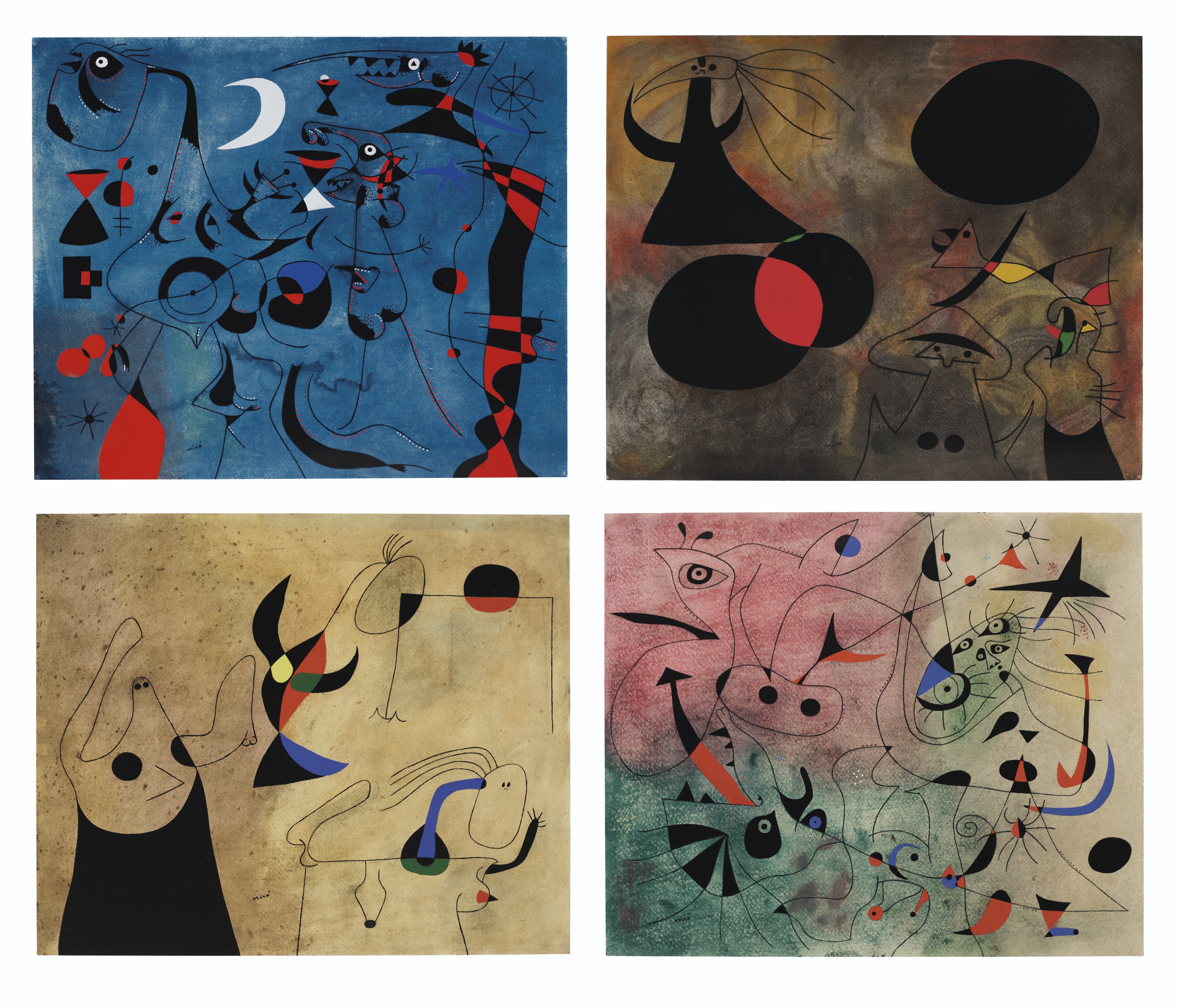 André Breton — Андре Бретон, "Созвездия", Пьер Матисс, Нью-Йорк, 1959