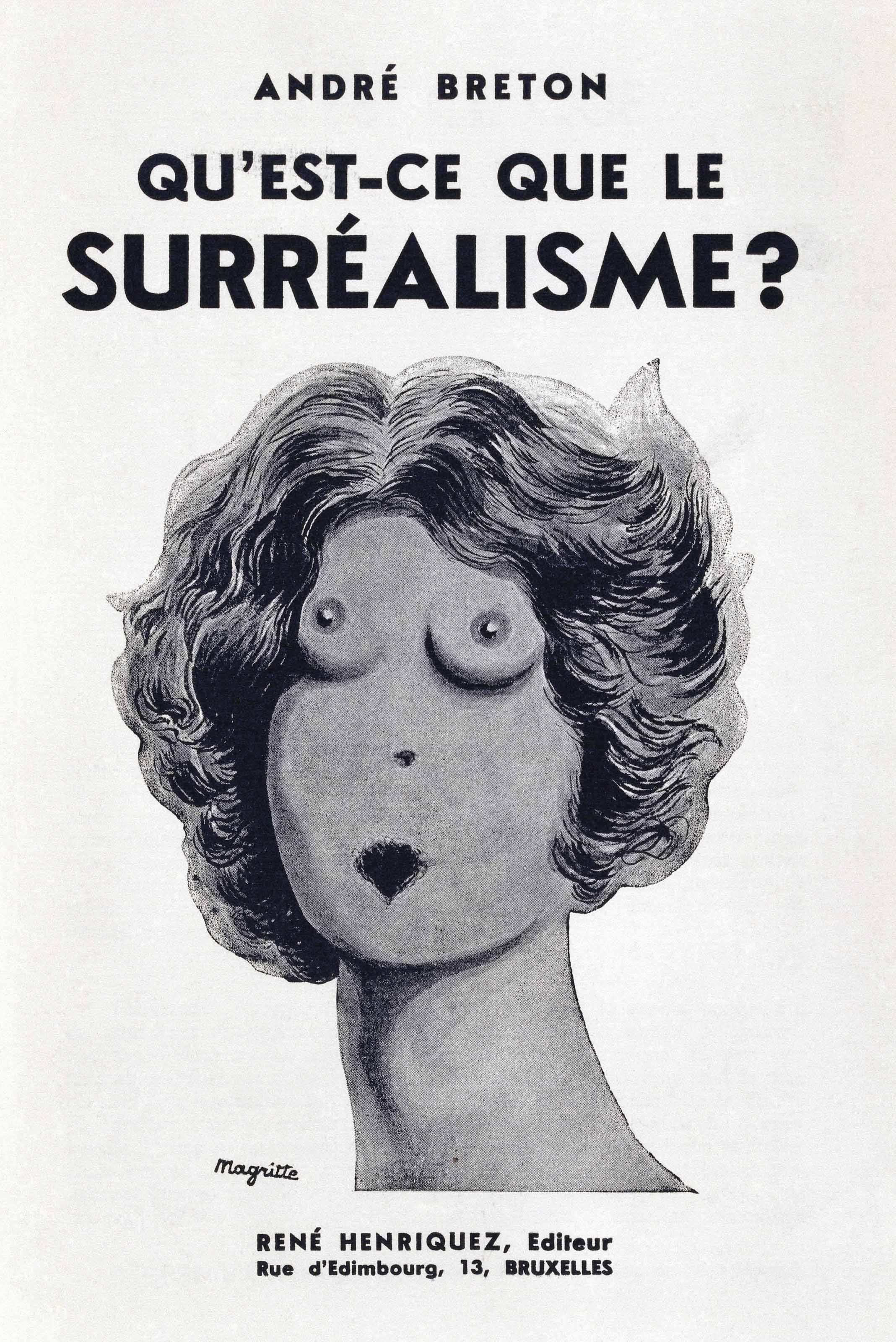 André Breton — Андре Бретон, что такое сюрреализм? Рене Энрикес, Париж, 1934