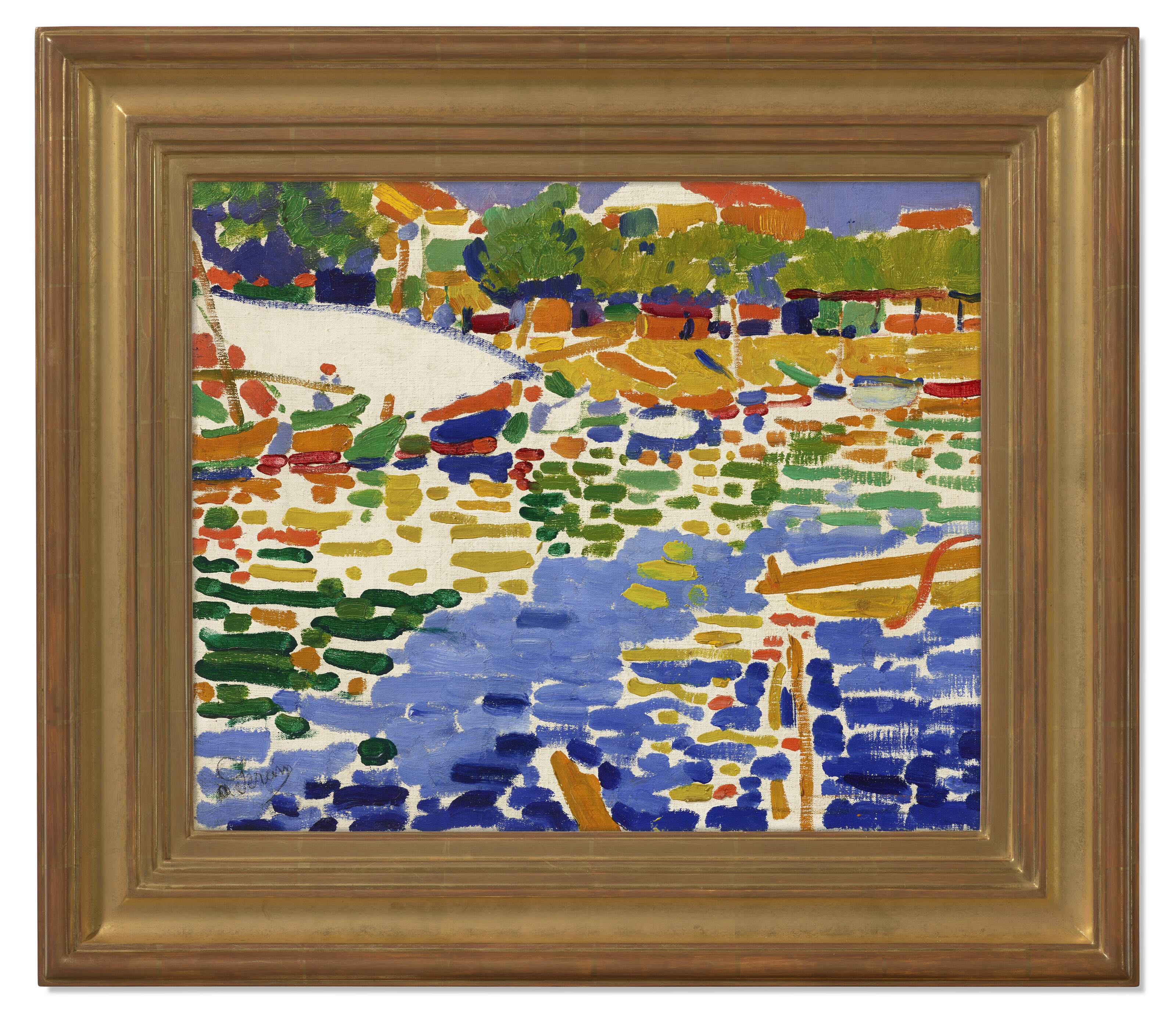 André Derain — Любовные барки на л'Эстаке, изображение 2