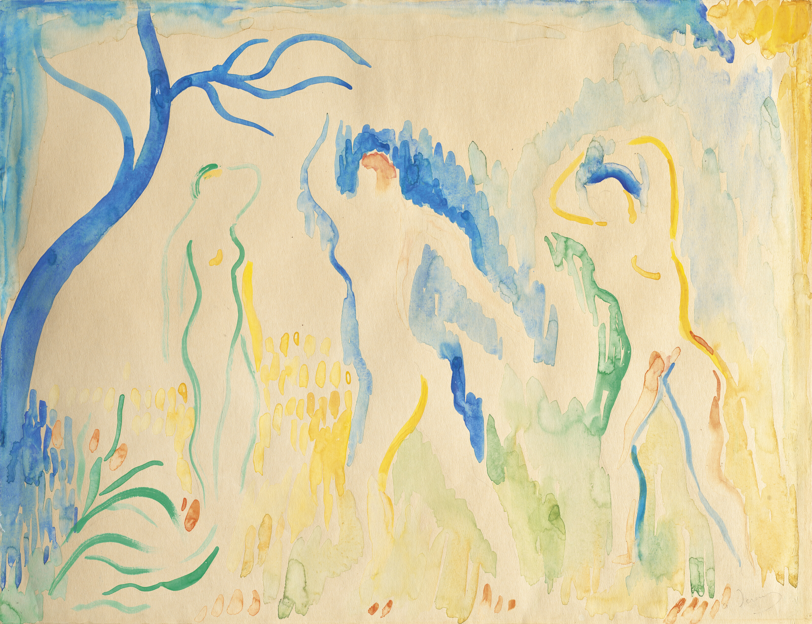 André Derain — Труа-Беньез, изображение 1