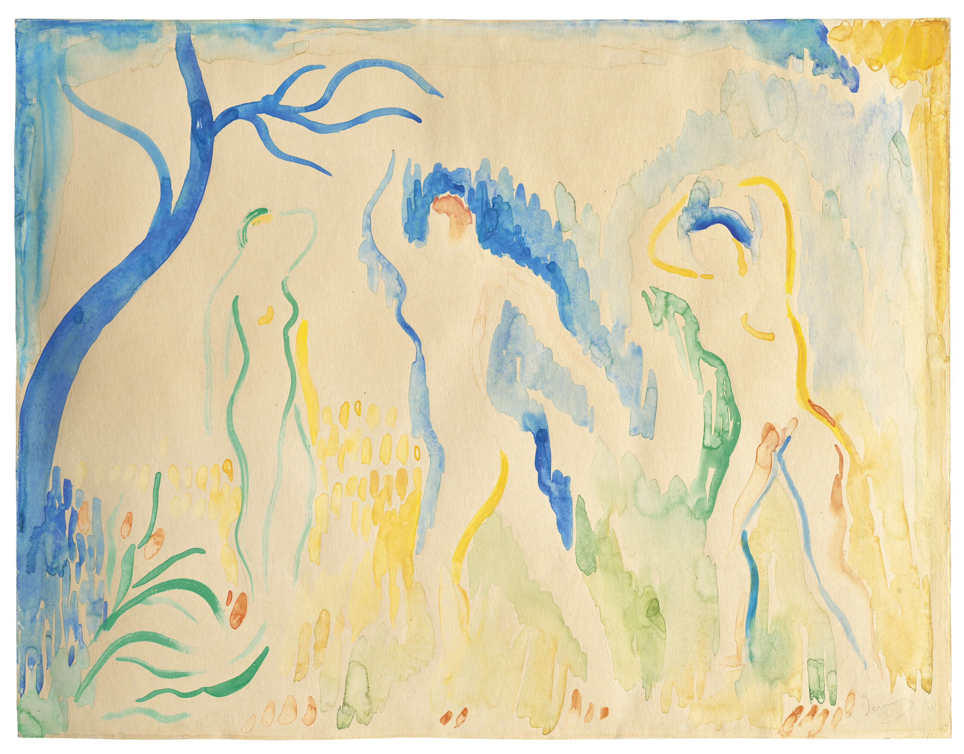 André Derain — Труа-Беньез, изображение 2