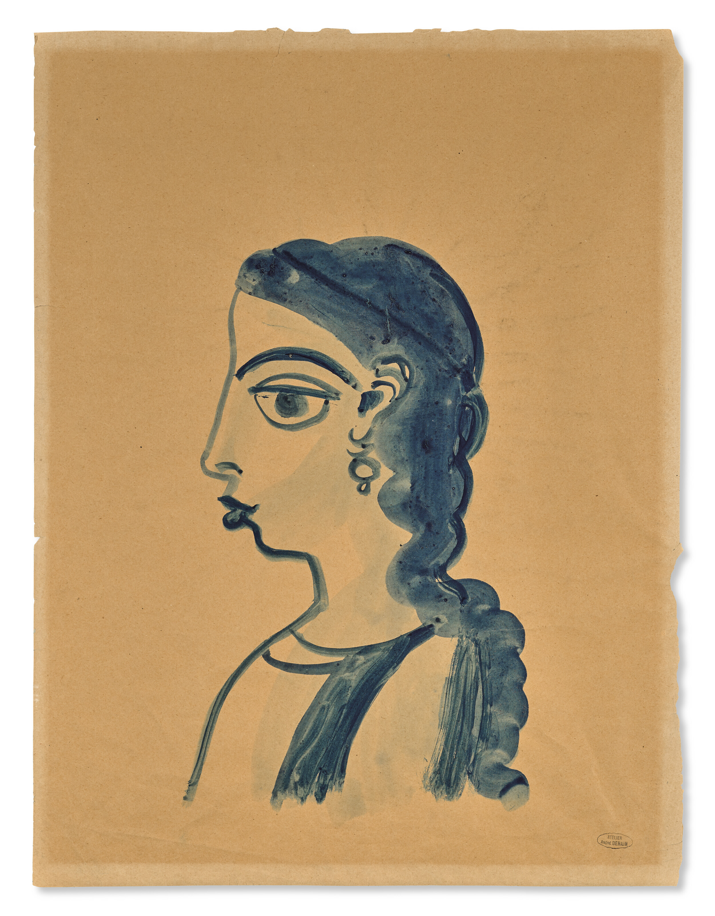 André Derain — Изящество (Профиль женщины), изображение 2