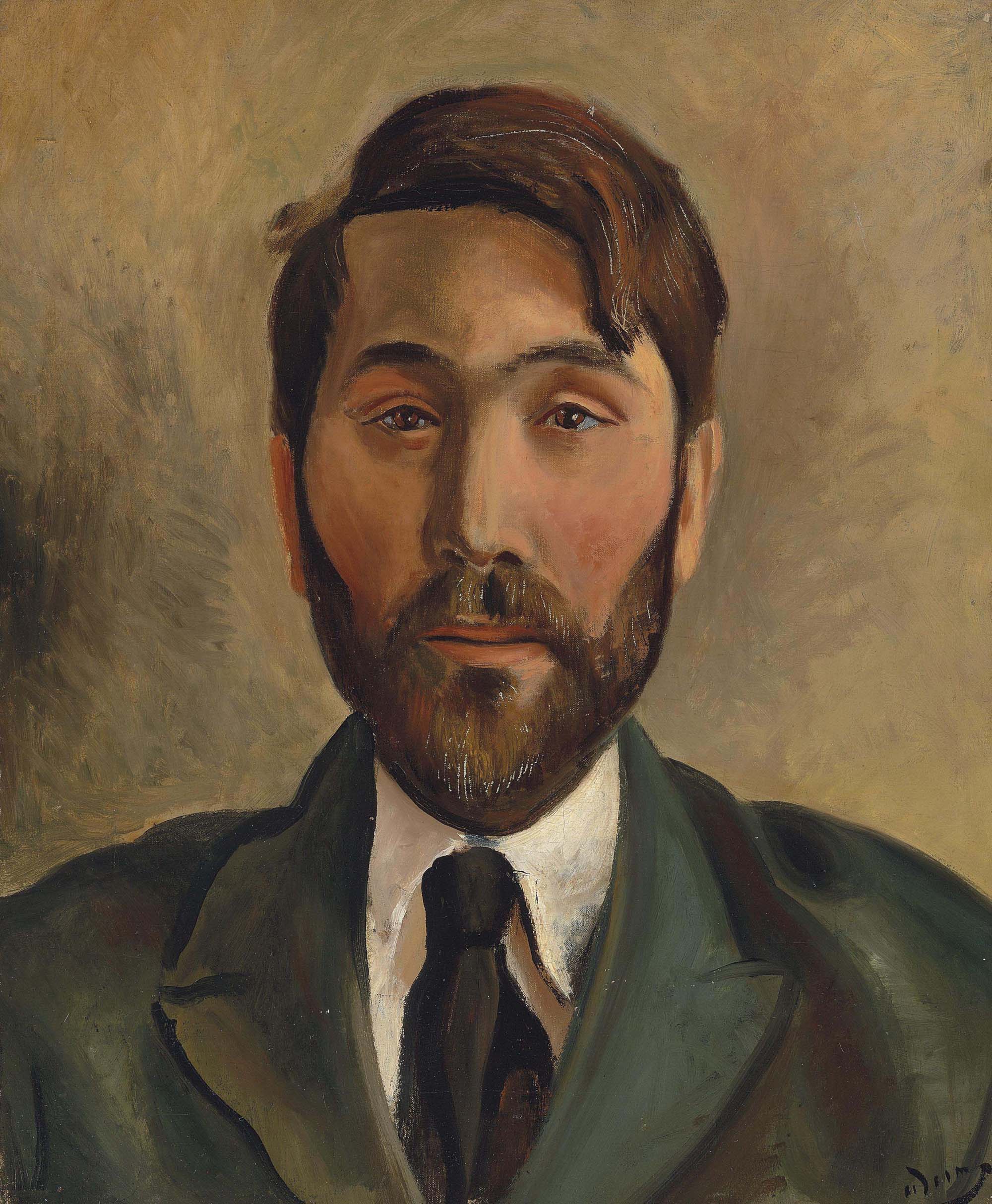 André Derain — Портрет Маршана Леопольда Зборовского