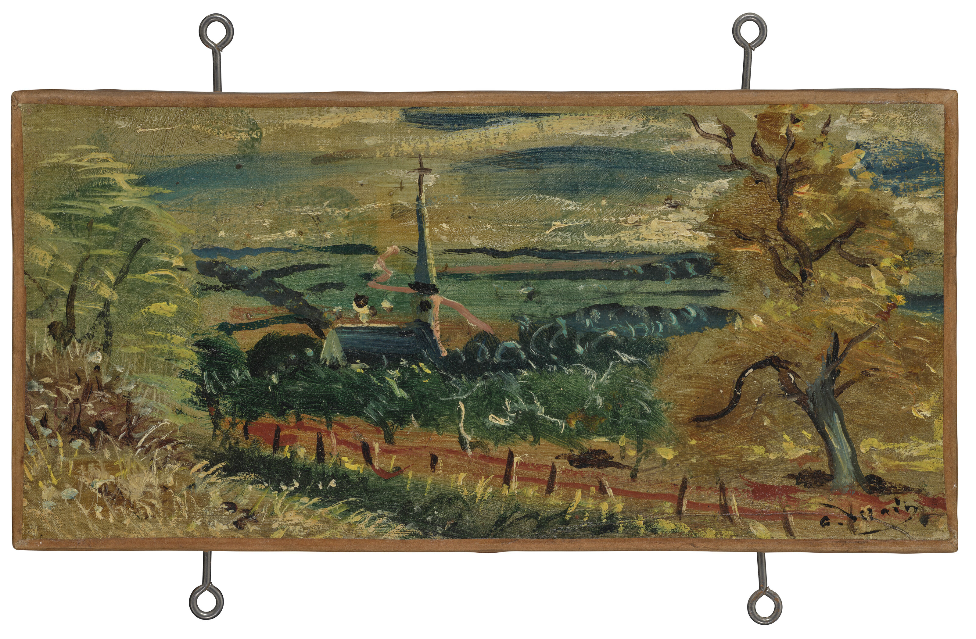 André Derain — Улица Доннемари-ан-Монтуа, изображение 2