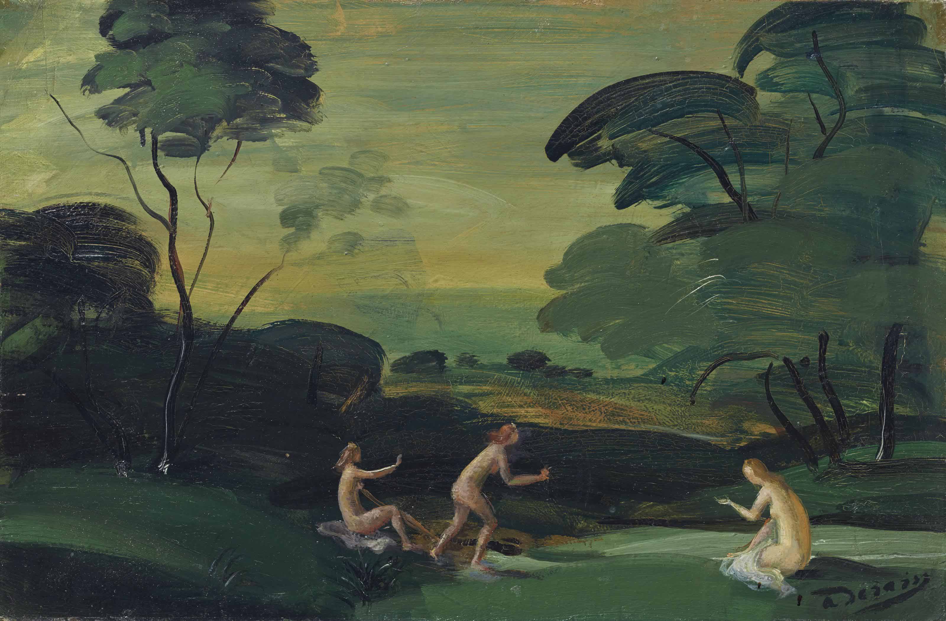 André Derain — Трое очаровательных нимф