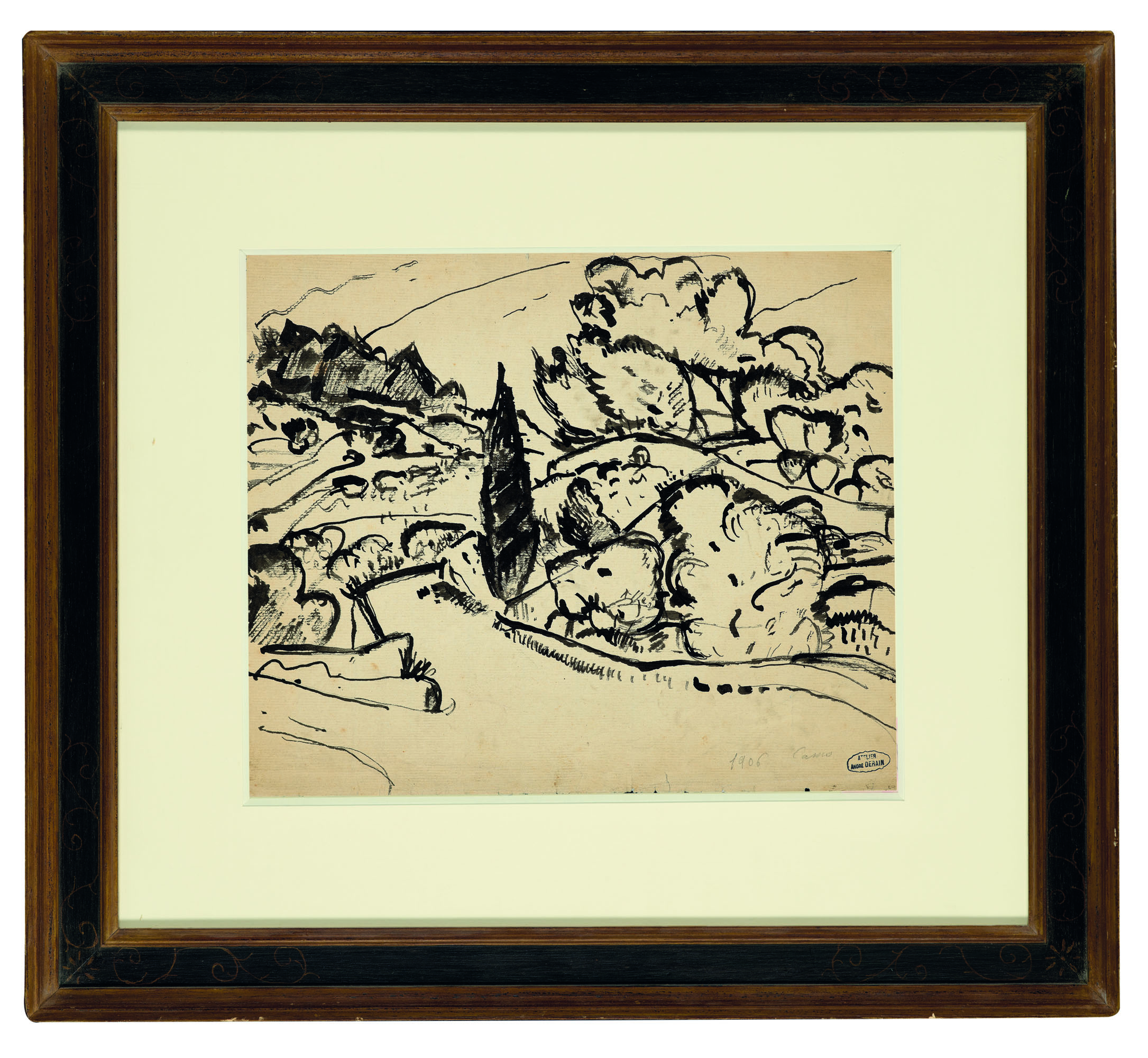 André Derain — Вю де Кассис, изображение 2
