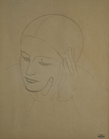 André Derain — Задумчивая женщина