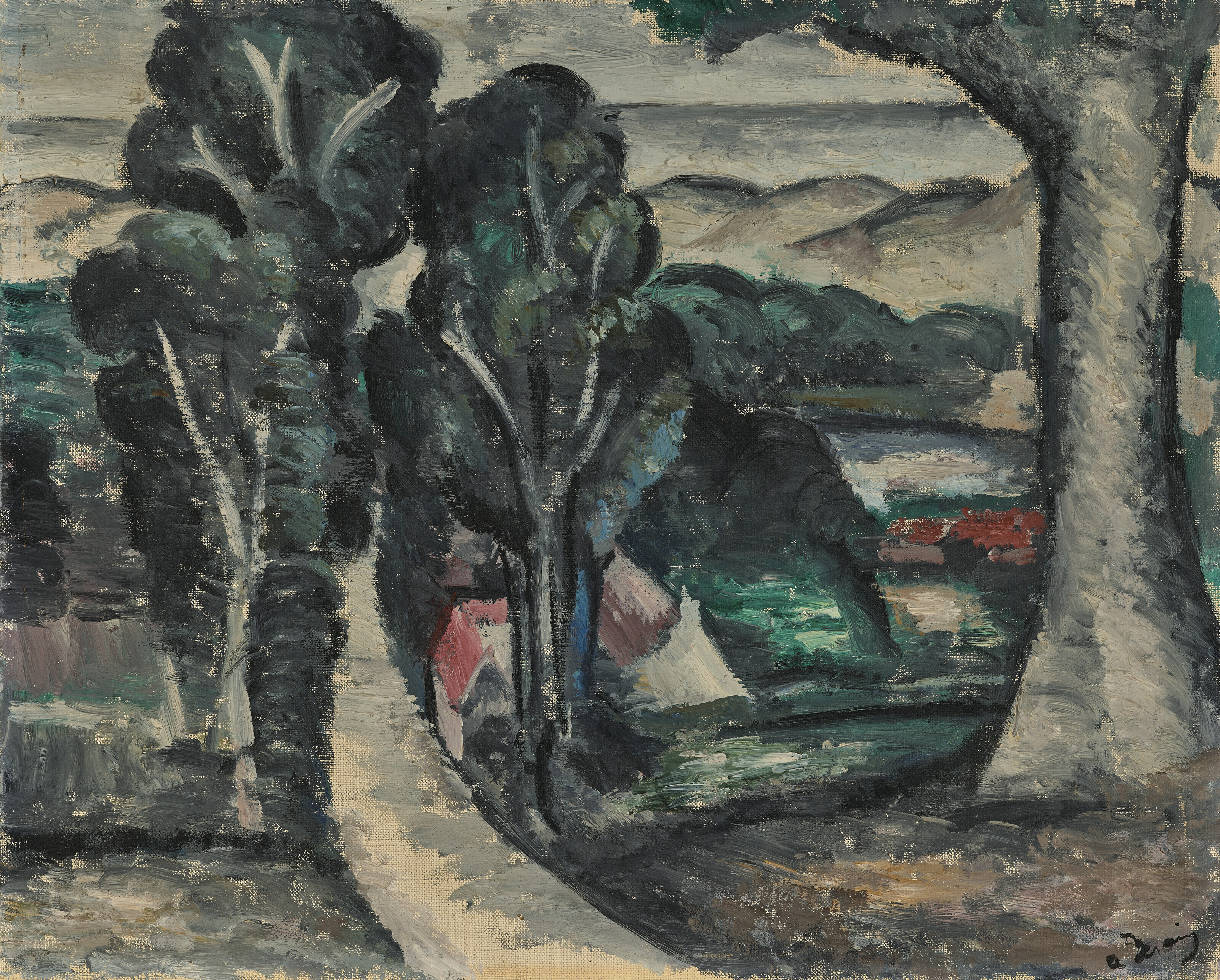 André Derain — Пляж Камье (Па-де-Кале)