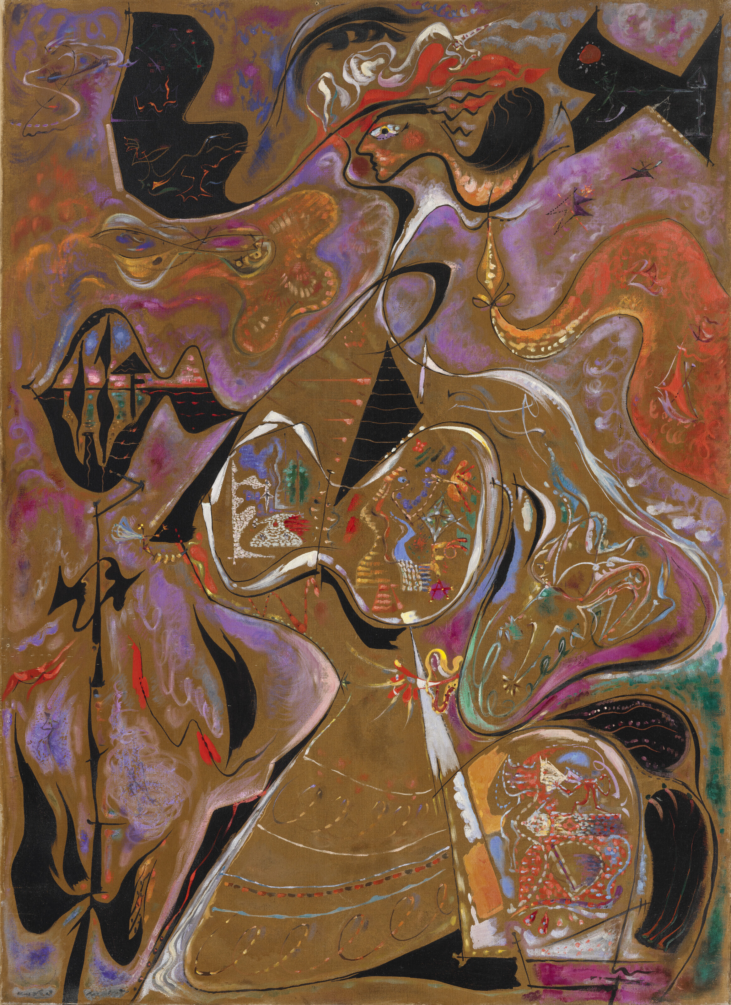 André Masson — Прекрасная итальянка, изображение 1