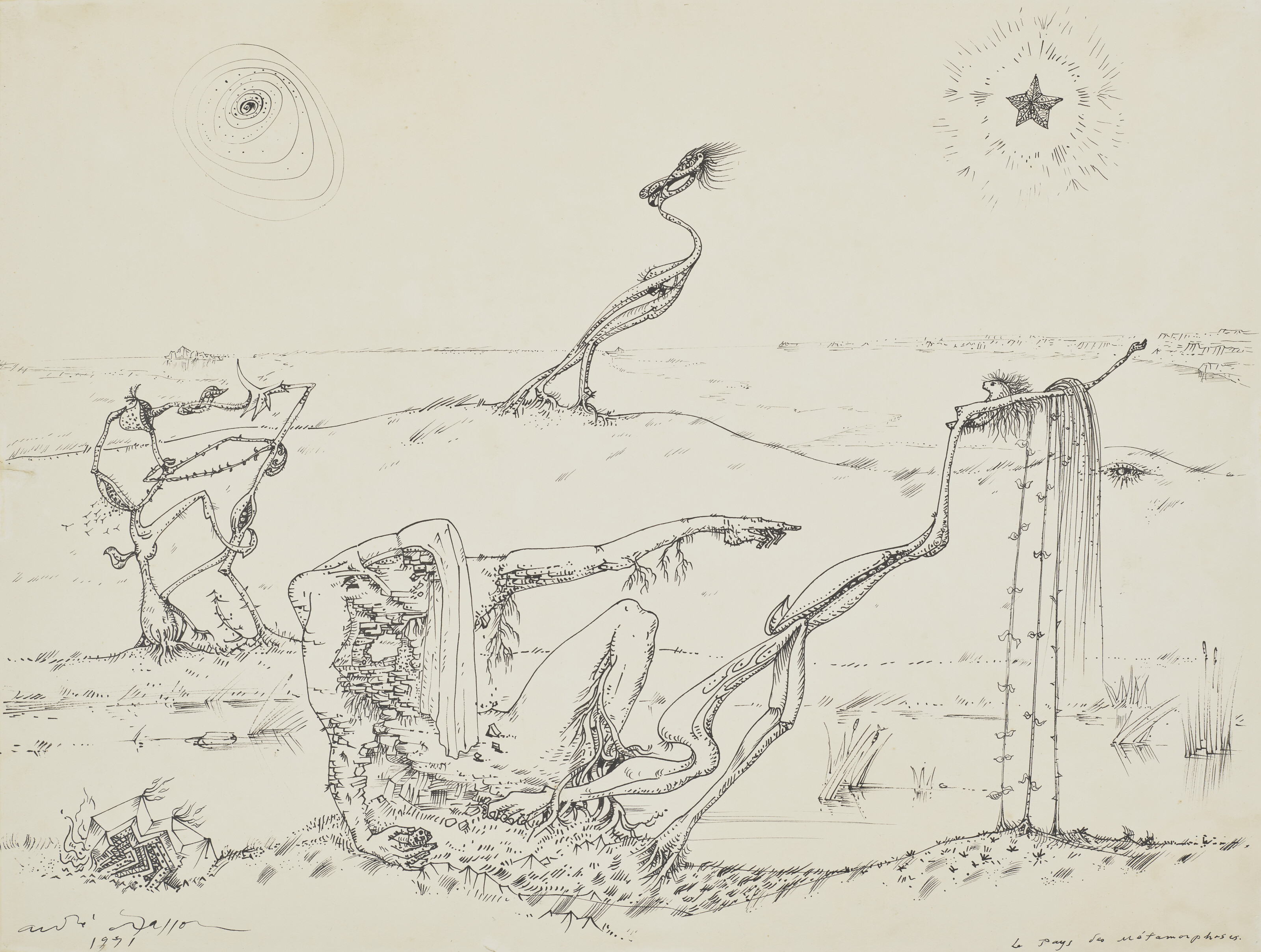 André Masson — История о метаморфозах, изображение 1
