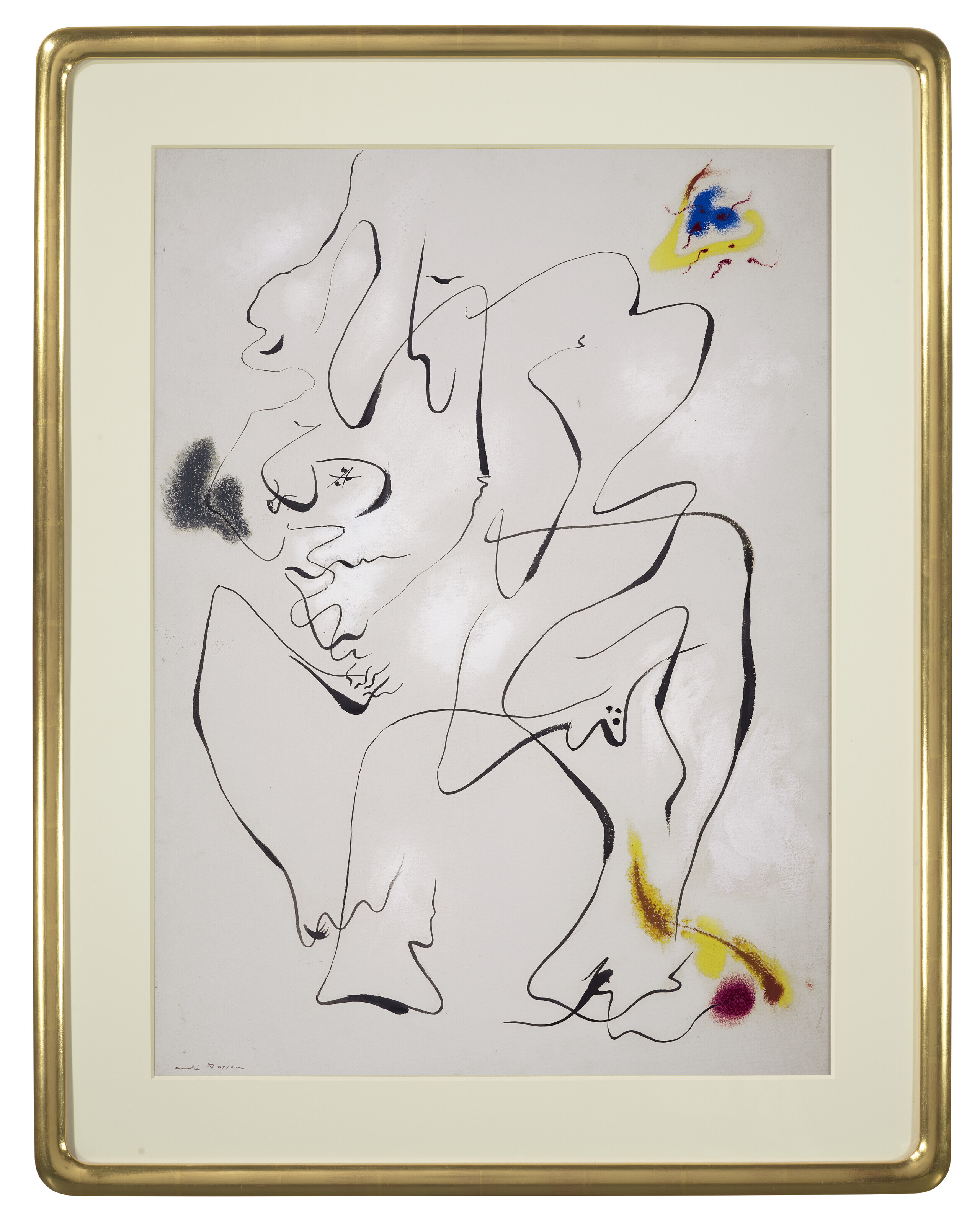 André Masson — Влюбленная пара, изображение 2
