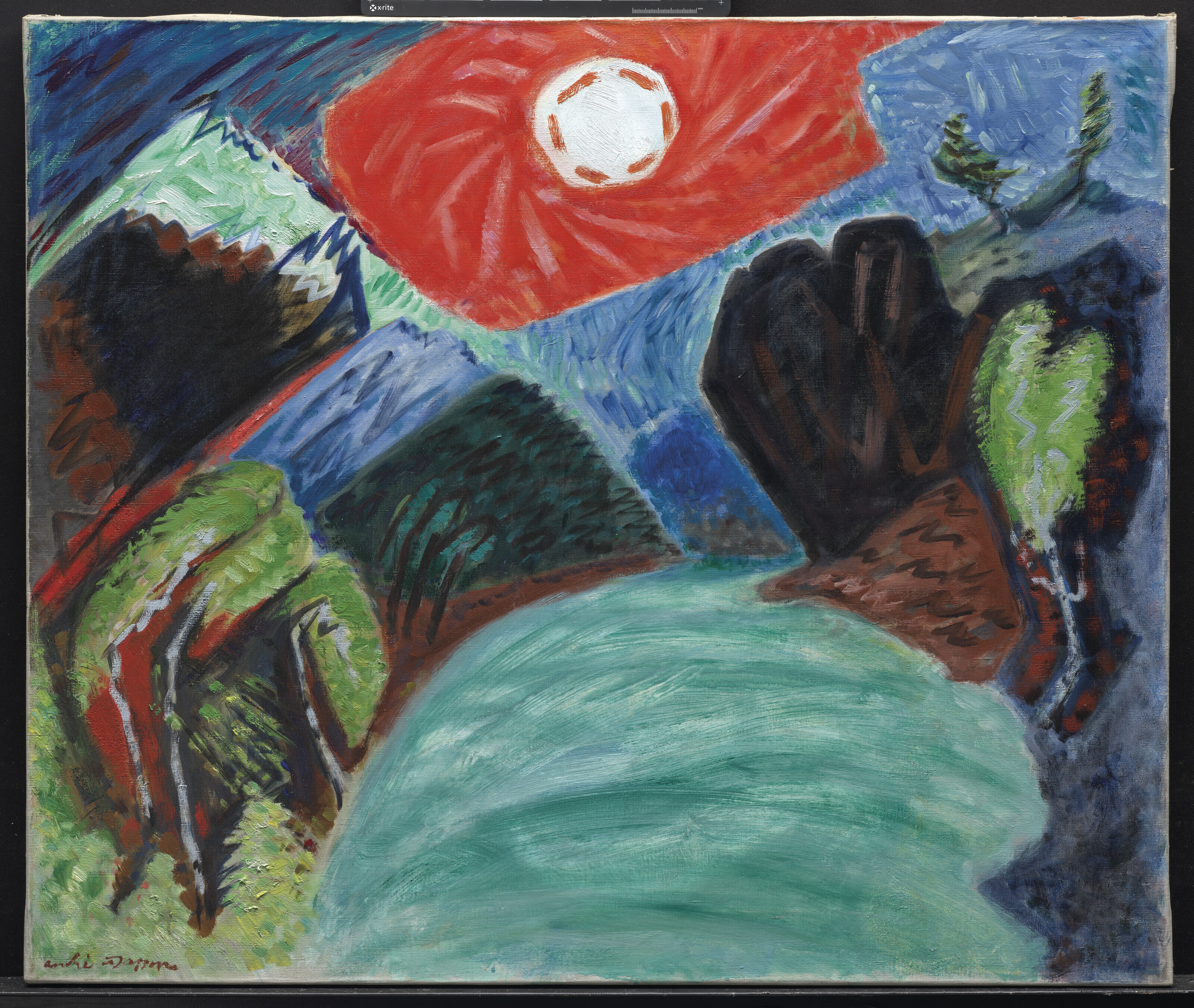 André Masson — Солей Леванта на дне реки, изображение 2