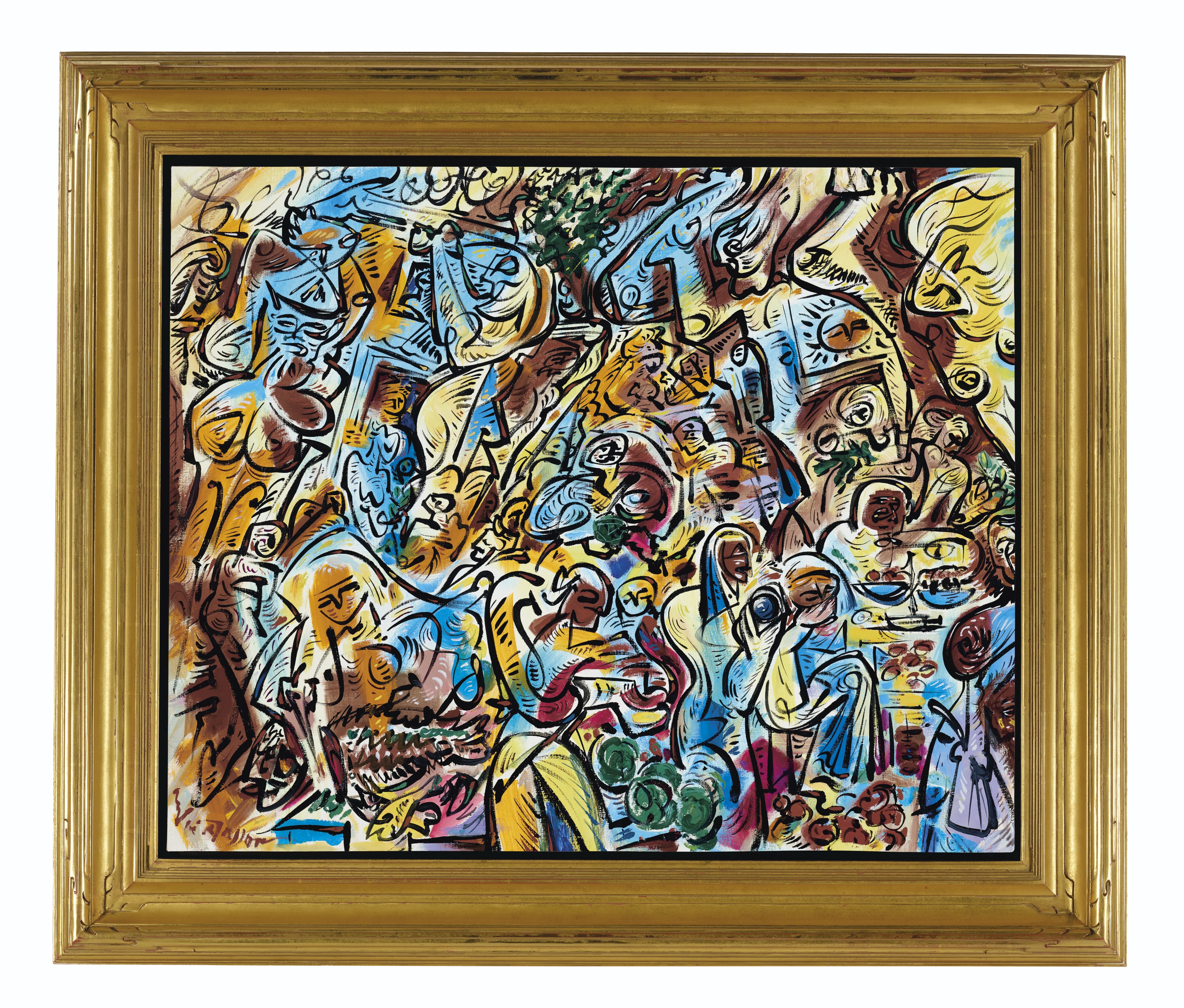 André Masson — Марш и кариатиды, изображение 2