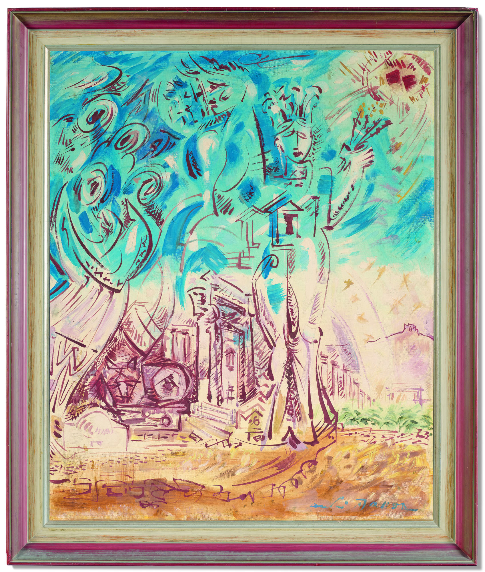 André Masson — Танец в Пальмирском лесу, изображение 3