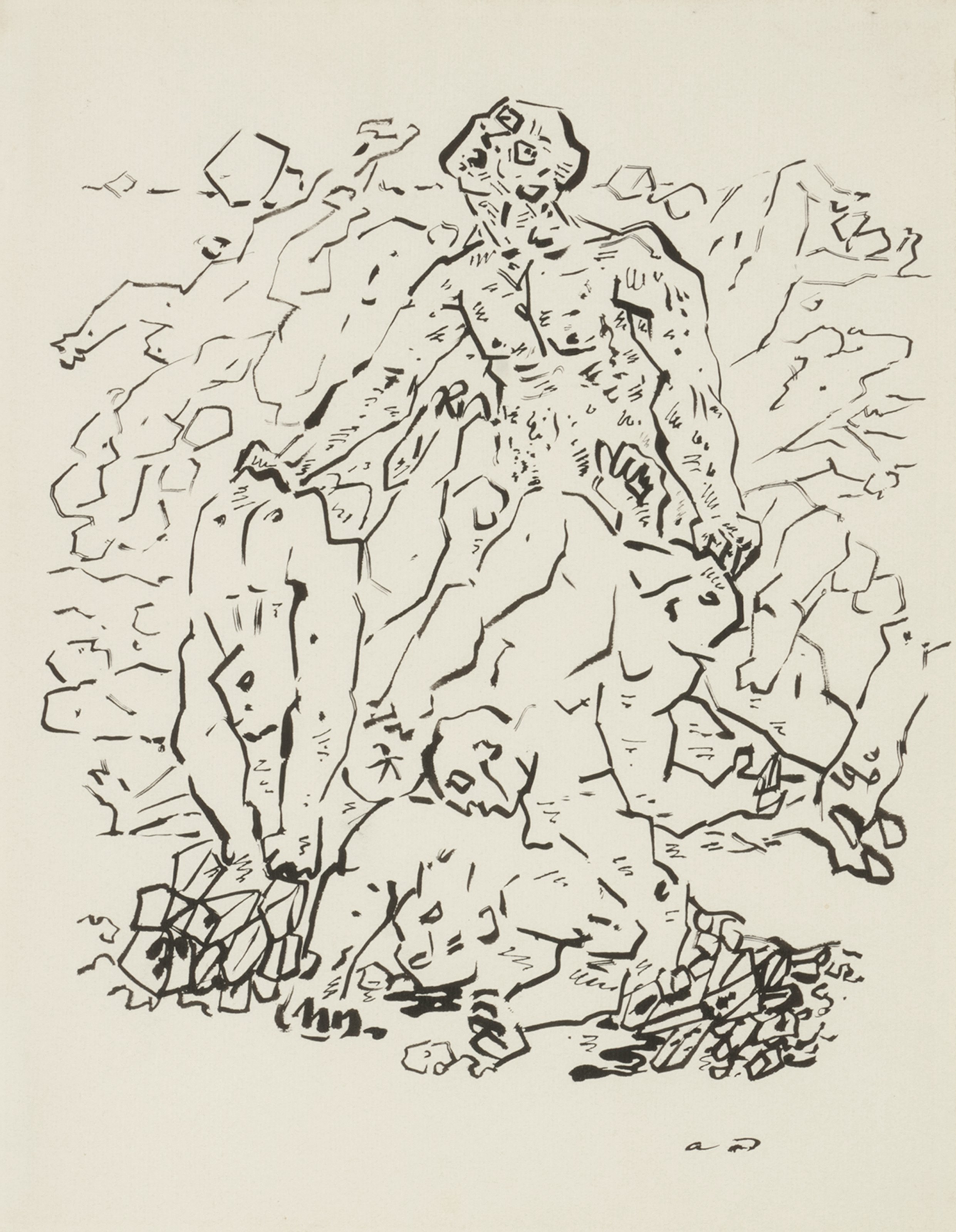 André Masson — Живые и умершие