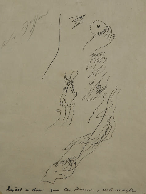 André Masson — Что это за женщина, настоящая волшебница