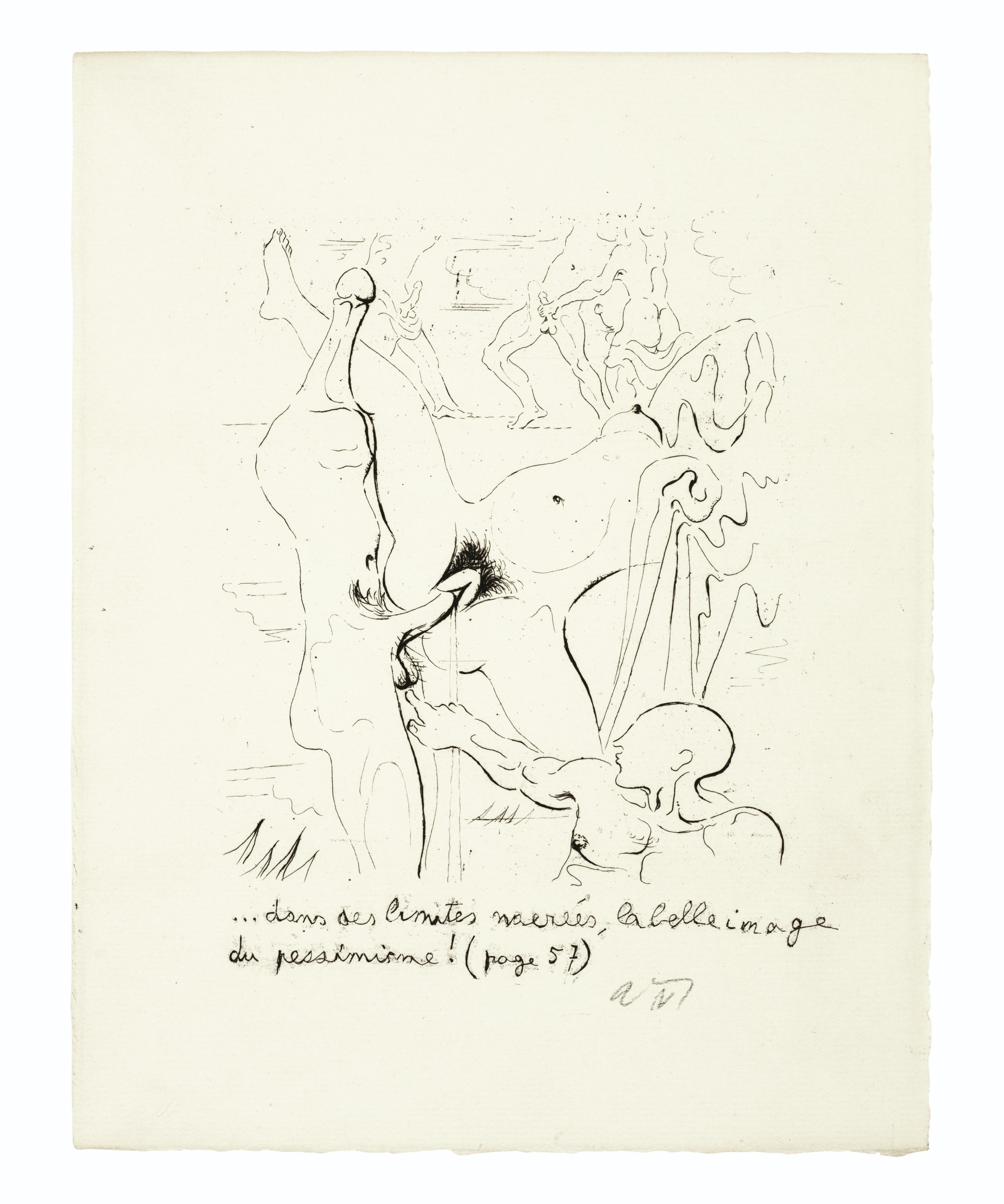 André Masson — Свадьба в Ирене : три тарелки, изображение 3