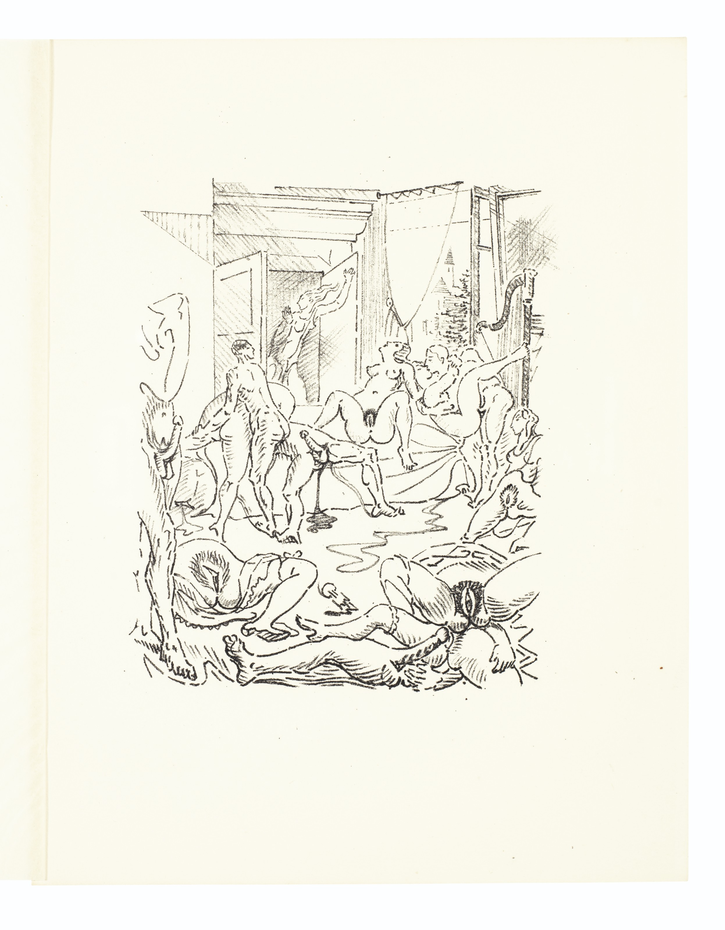 André Masson — Свадьба в Ирене : три тарелки, изображение 6