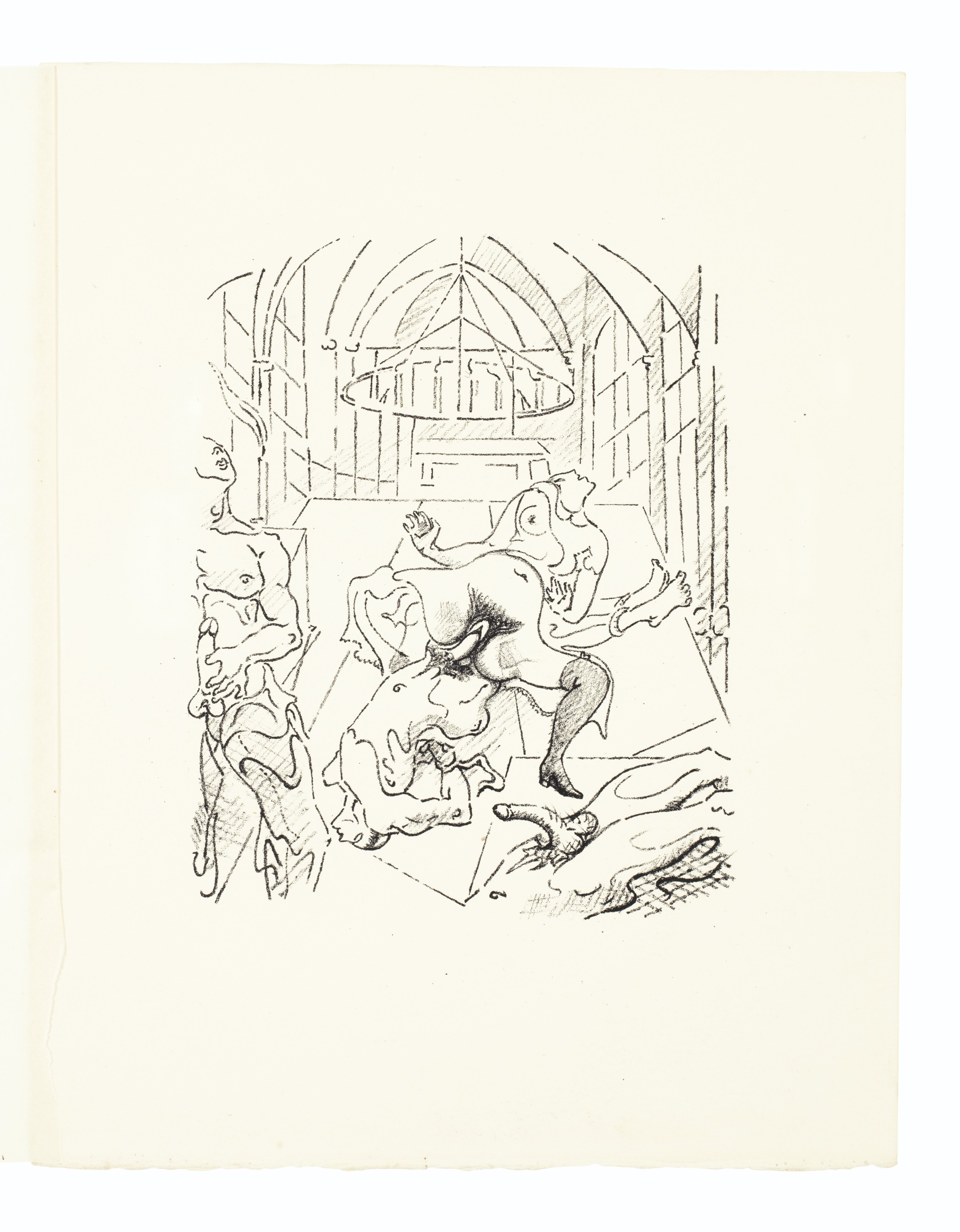 André Masson — Свадьба в Ирене : три тарелки, изображение 8