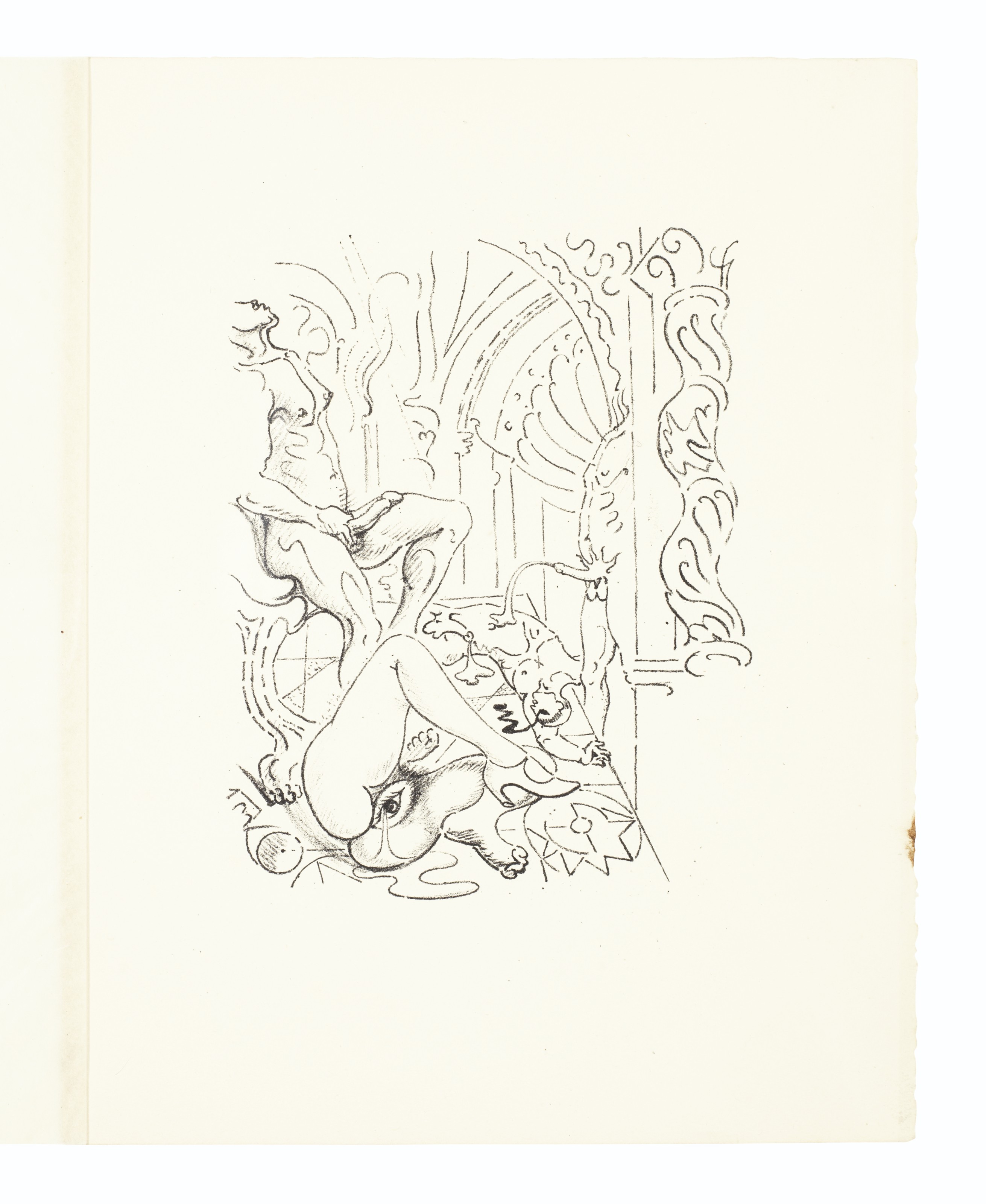 André Masson — Свадьба в Ирене : три тарелки, изображение 9