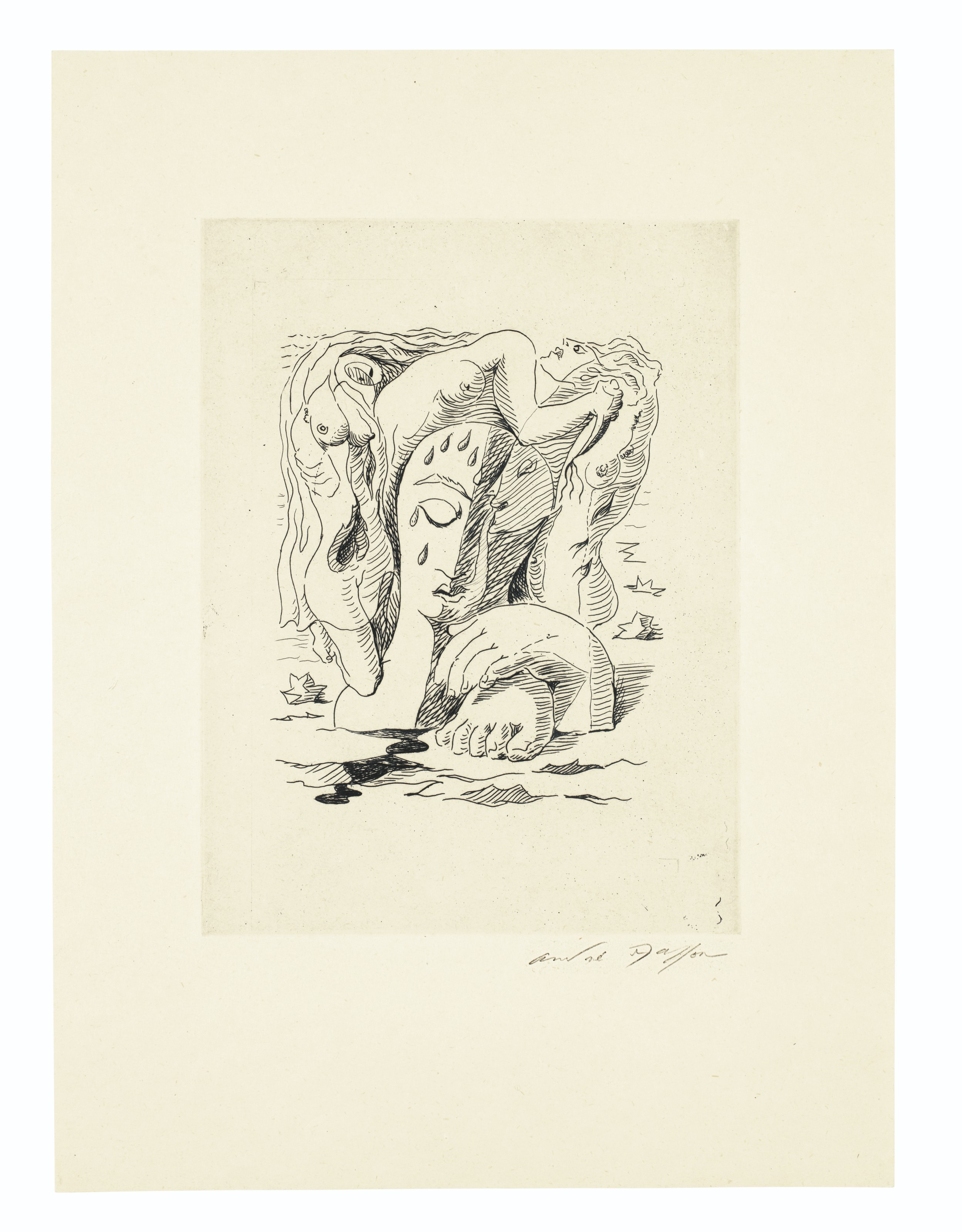 André Masson — Убийца в Испании, из "Солидарности", изображение 2