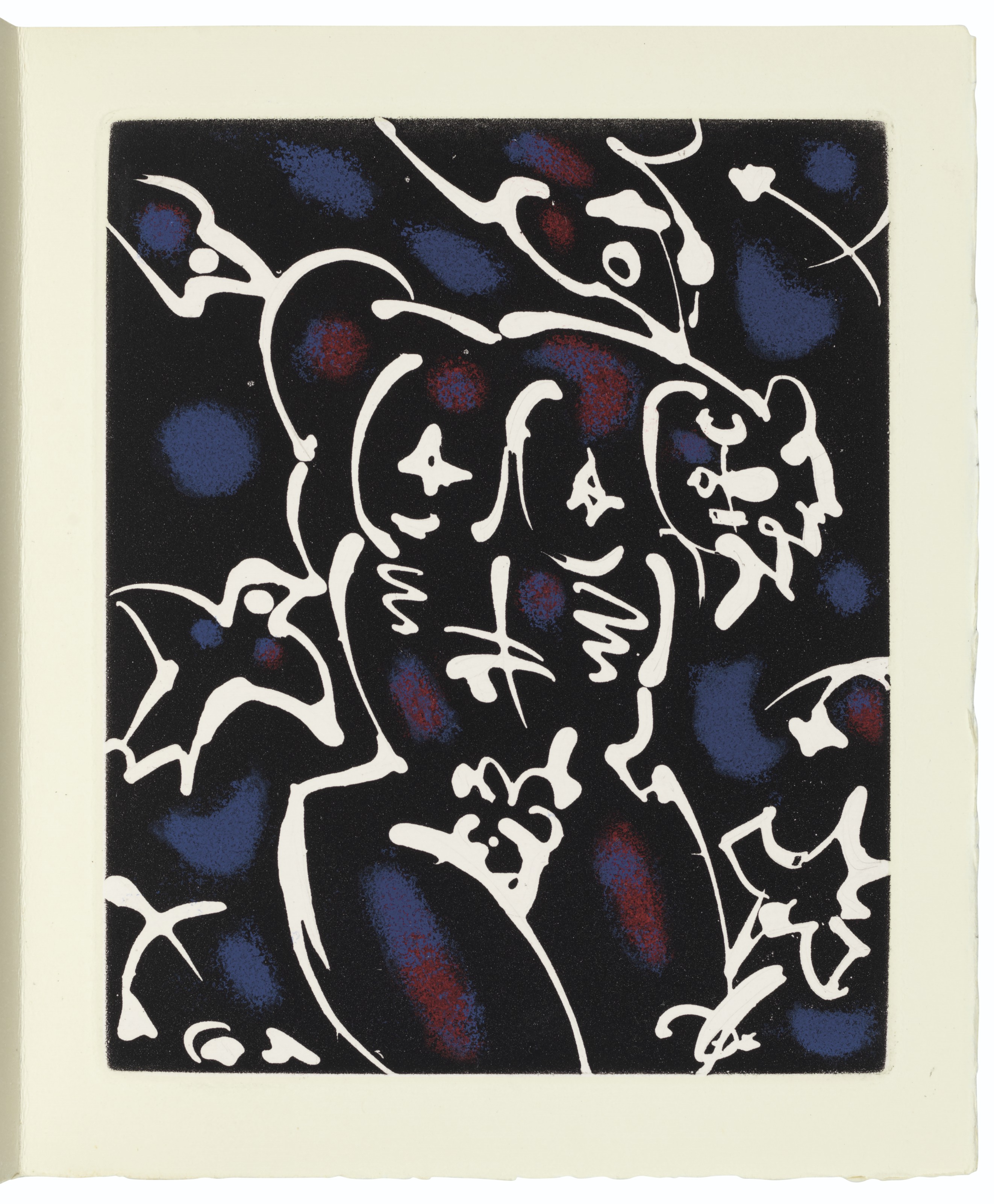 André Masson — Робер Деснос, "Шахты Рьена", Л. Бродер, Париж, 1957, изображение 3