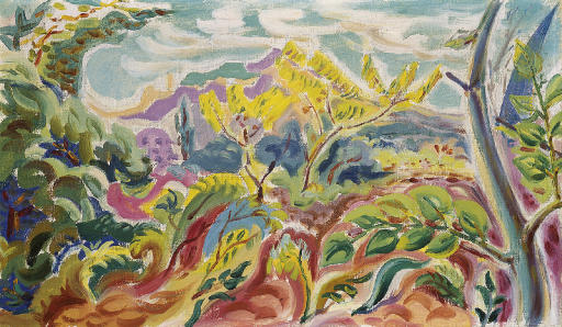 André Masson — Окрестности Грасса